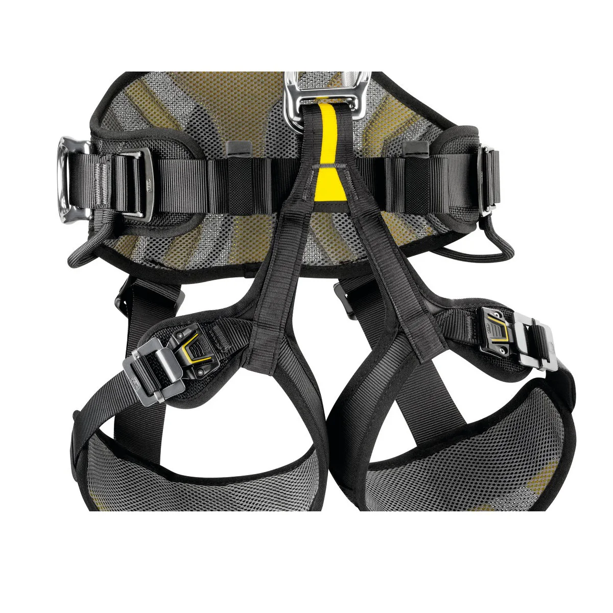 PETZL AVAO BOD FAST Nero/Giallo Taglia 0 - Versione europea Imbracatura anticaduta - Image 2