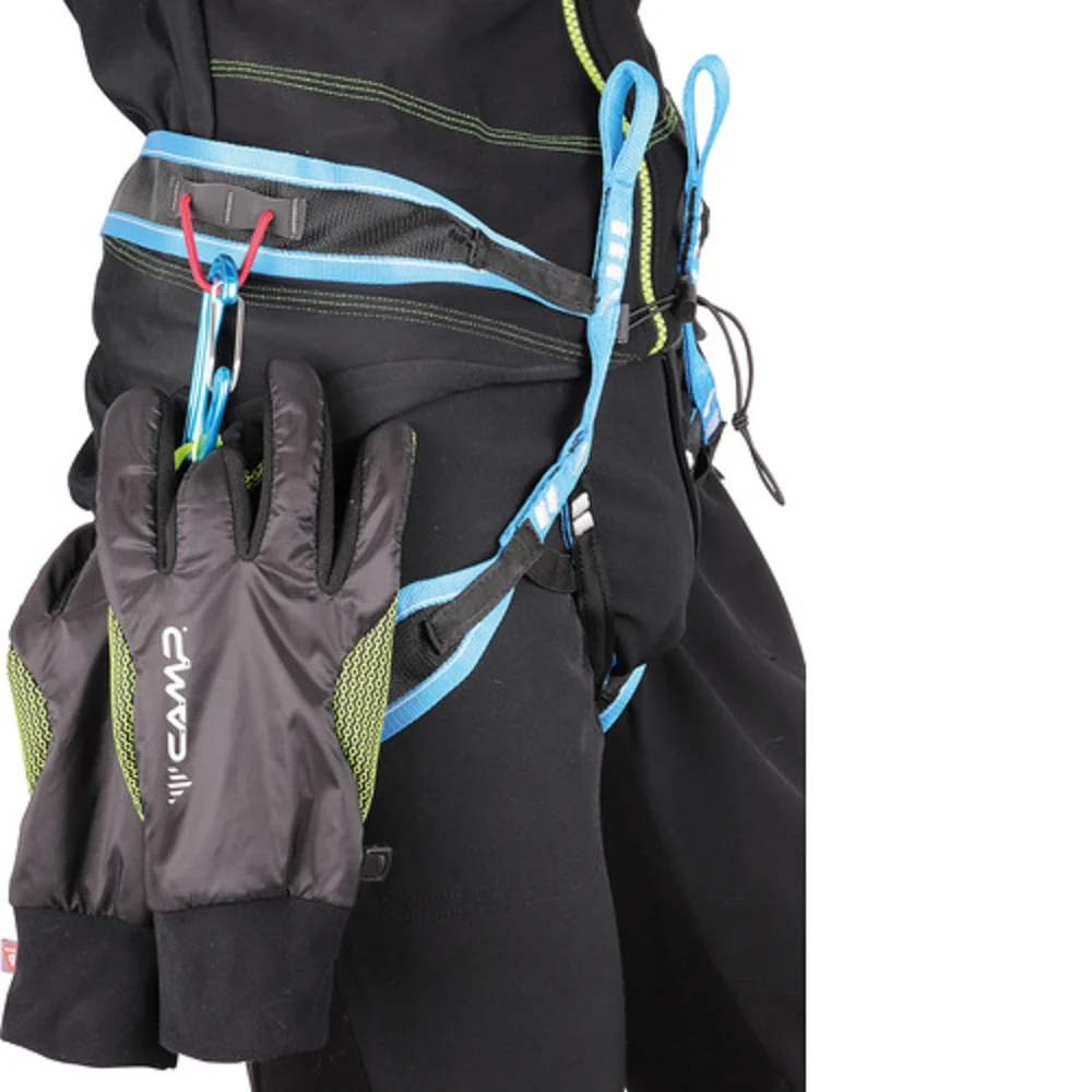 CAMP G AIR GUANTI ANTIVENTO CON IMBOTTITURA PrimaLoft® - NERO/LIME - Image 5