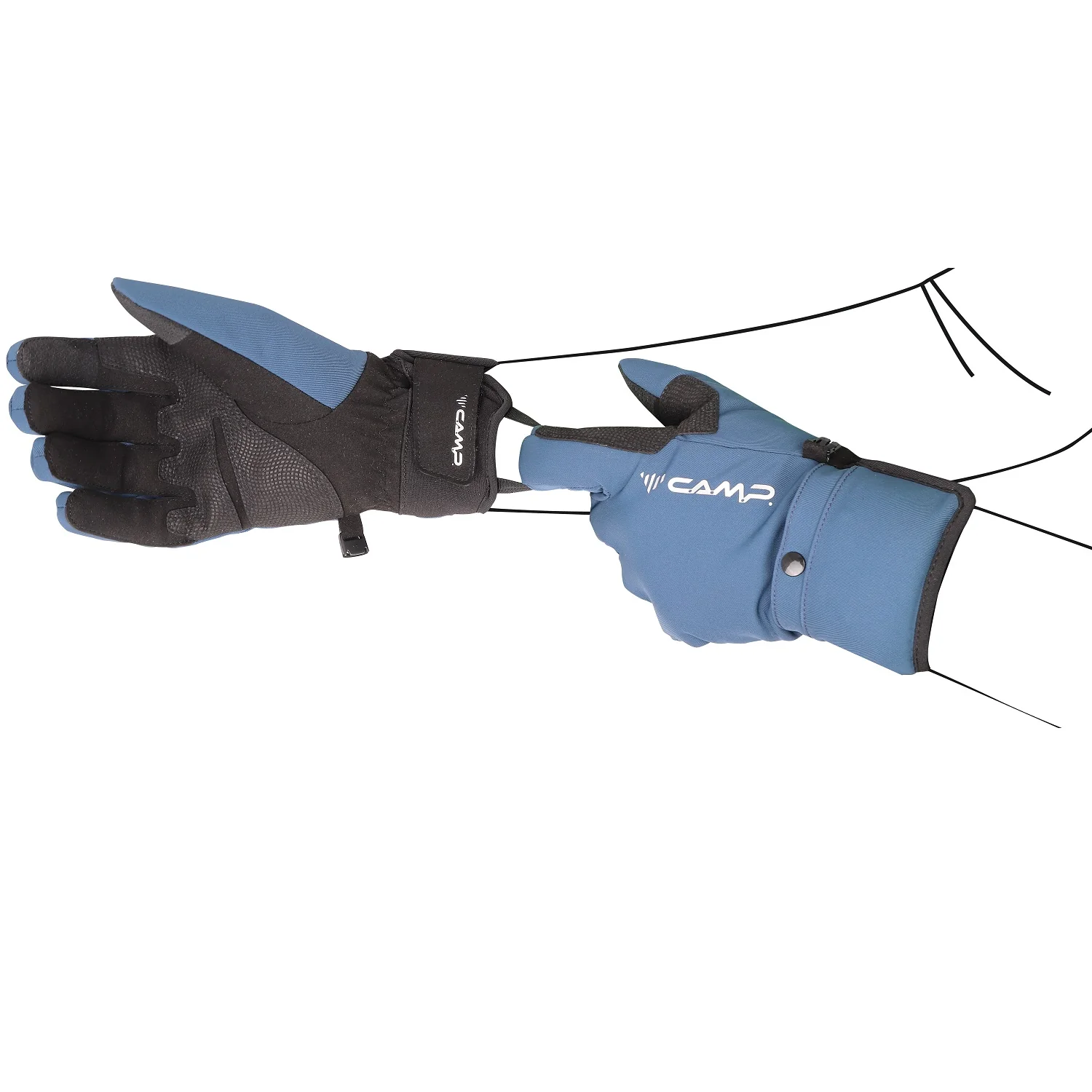 CAMP G PURE WARM GUANTO DA ALPINISMO/SCIALPINISMO ANTIVENTO CON IMBOTTITURA IN PRIMALOFT - DISPONIBILE IN 2 COLORI - Image 8