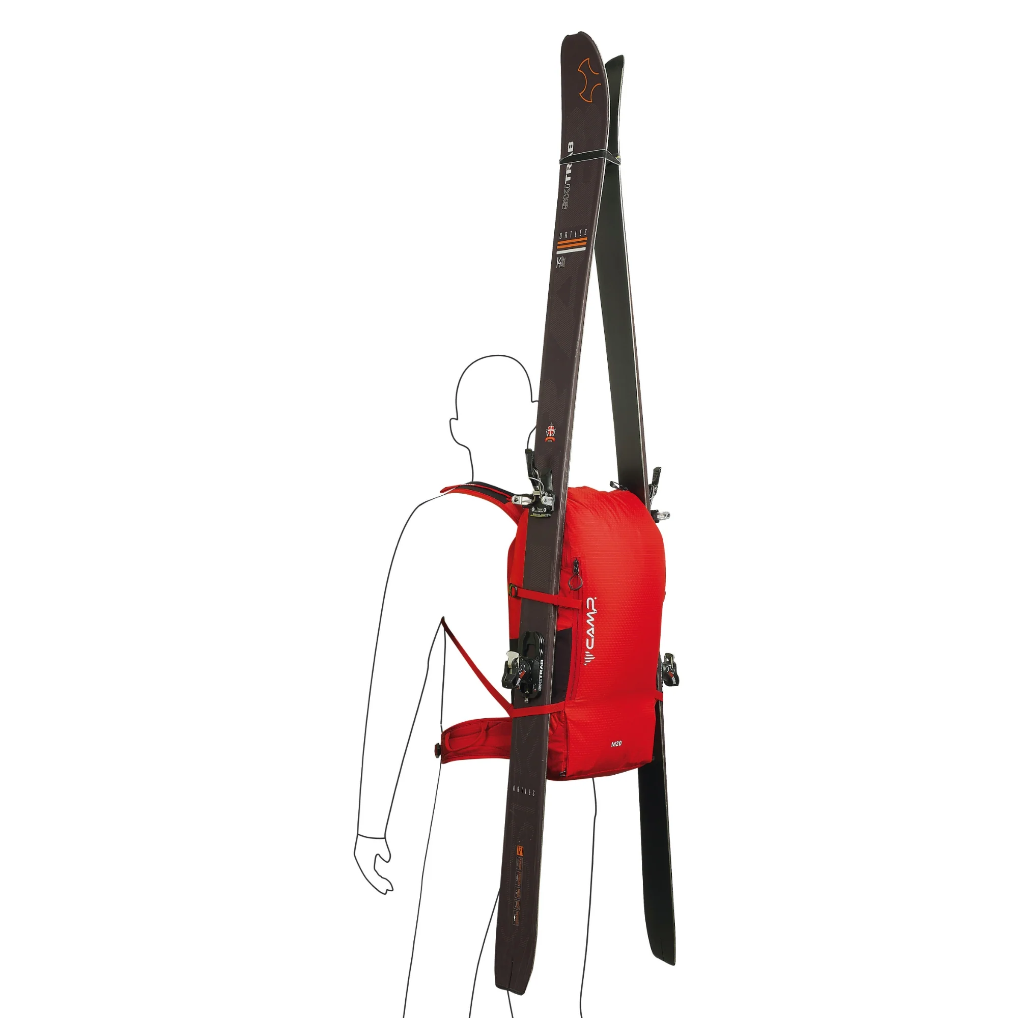 CAMP M20 -  ZAINO ALPINISMO 20 litri - DISPONIBILE IN 2 COLORI - Image 11