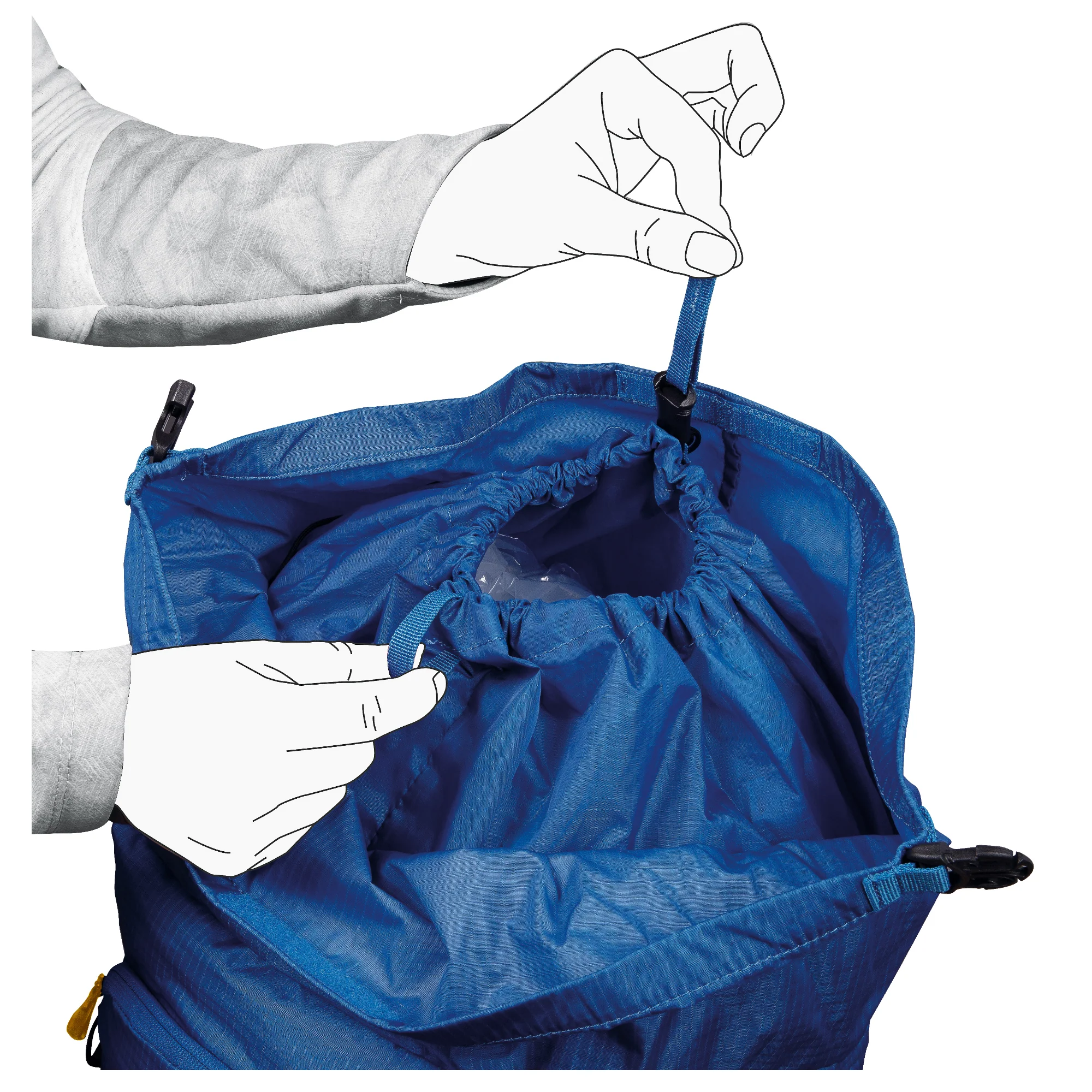 CAMP SUMMIT 30 ZAINO 30 LITRI DA SCIALPINISMO LEGGERO E VERSATILE - COLORE: BLUE - Image 3