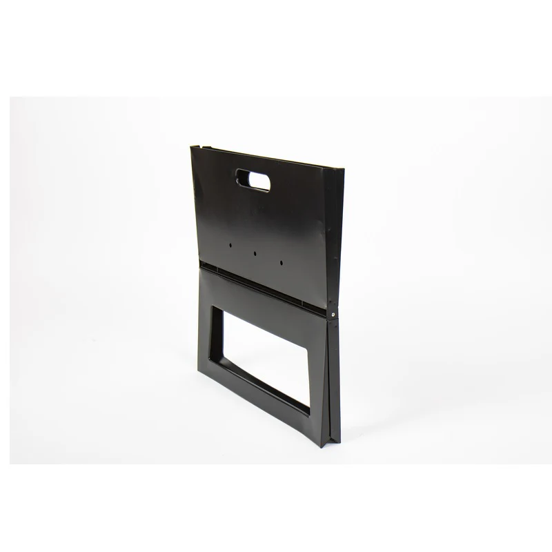 CAMP4 Griglia a carbone pieghevole in acciaio inox nero superficie grill 42x27 cm - Image 3
