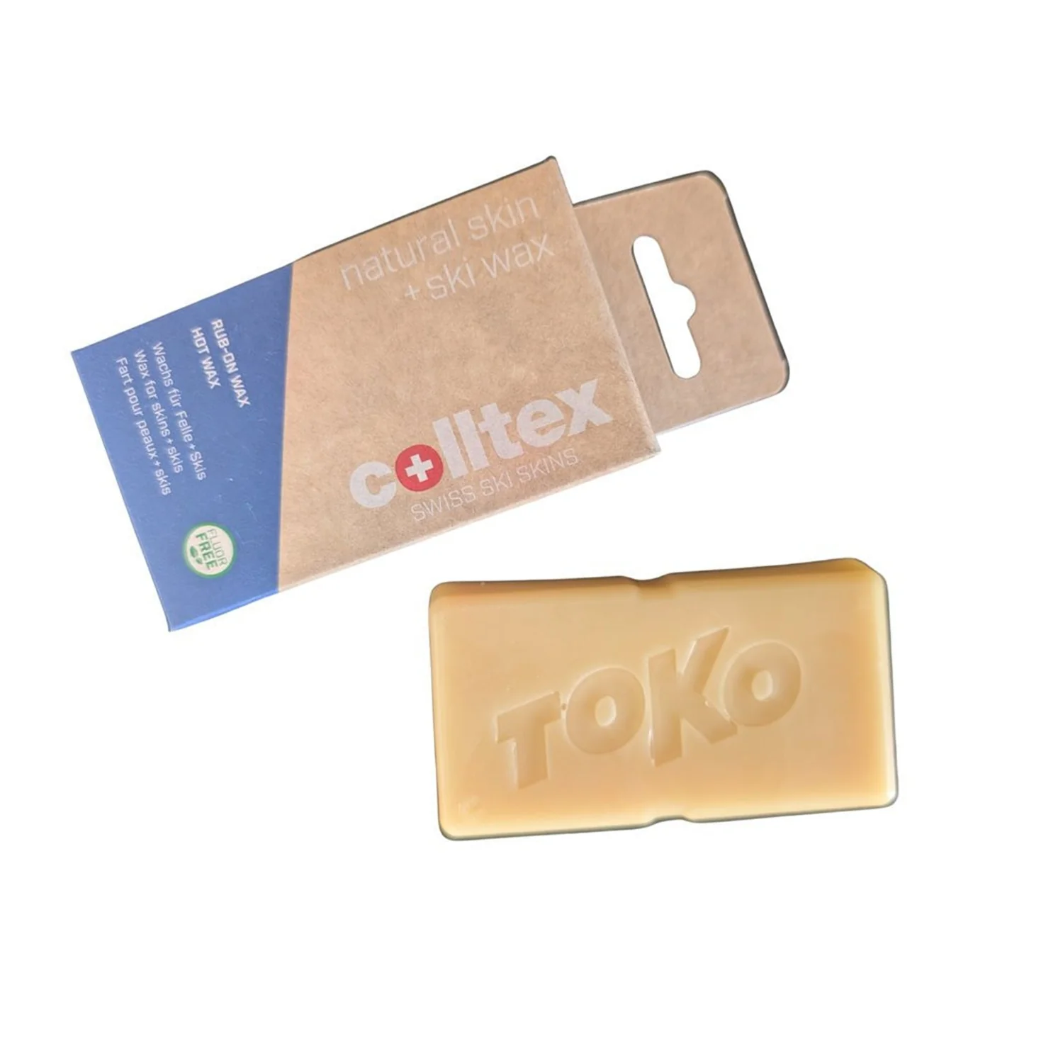 COLLTEX NATURAL SKIN+SKI WAX SCIOLINA BIOLOGICA PER PELLI DA SCI