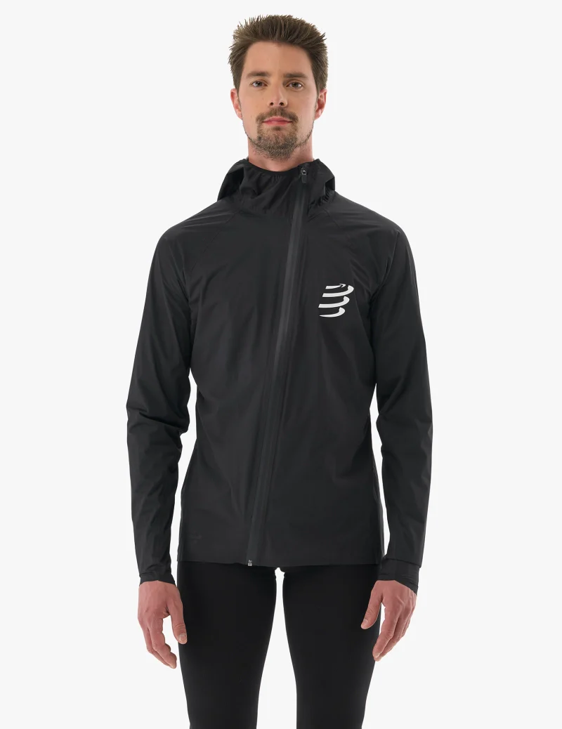 COMPRESSPORT HURRICANE 10/10 GIACCA SOFTSHELL IMPERMEABILE ULTRALEGGERA