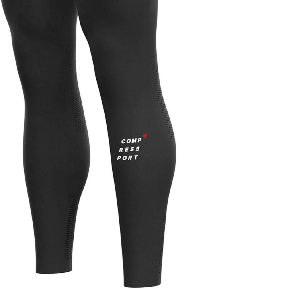 COMPRESSPORT RUN UNDER CONTROL FULL TIGHTS PANTALONE INTIMO TECNICO 1° STRATO TRASPIRANTE - COLORE: NERO - Image 3