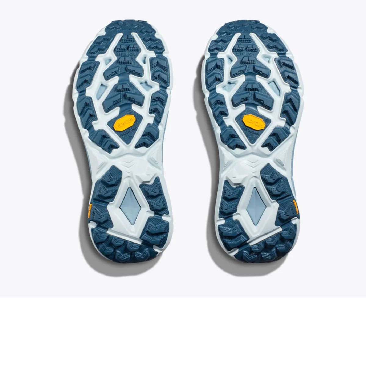 HOKA MAFATE SPEED 4 DONNA SCARPA REATTIVA DA TRAIL RUNNING IN SUOLA VIBRAM MEGAGRIP - COLORE: Papaya / Real Teal - Image 7