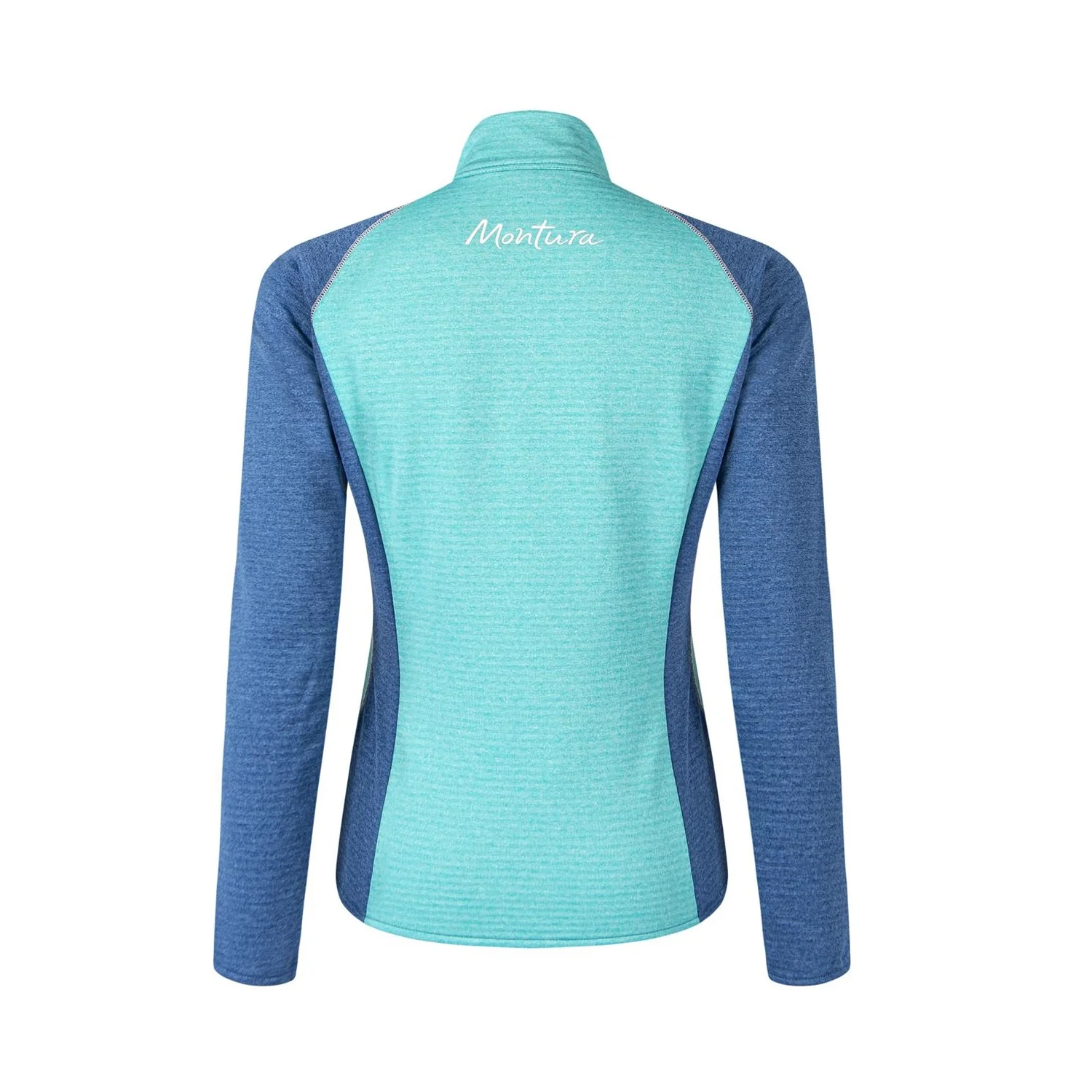 MONTURA THERMAL COLOR MAGLIA WOMAN Secondo strato traspirante Colore Care Blue/Deep Blue - Image 3