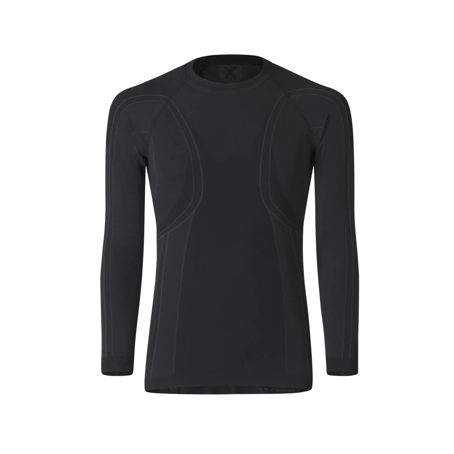 MONTURA SEAMLESS MEDIUM MAGLIA INTIMA UOMO 1° STRATO tERMOREGOLATORE E TRASPIRANTE - PESANTEZZA MEDIA - COLORE: NERO