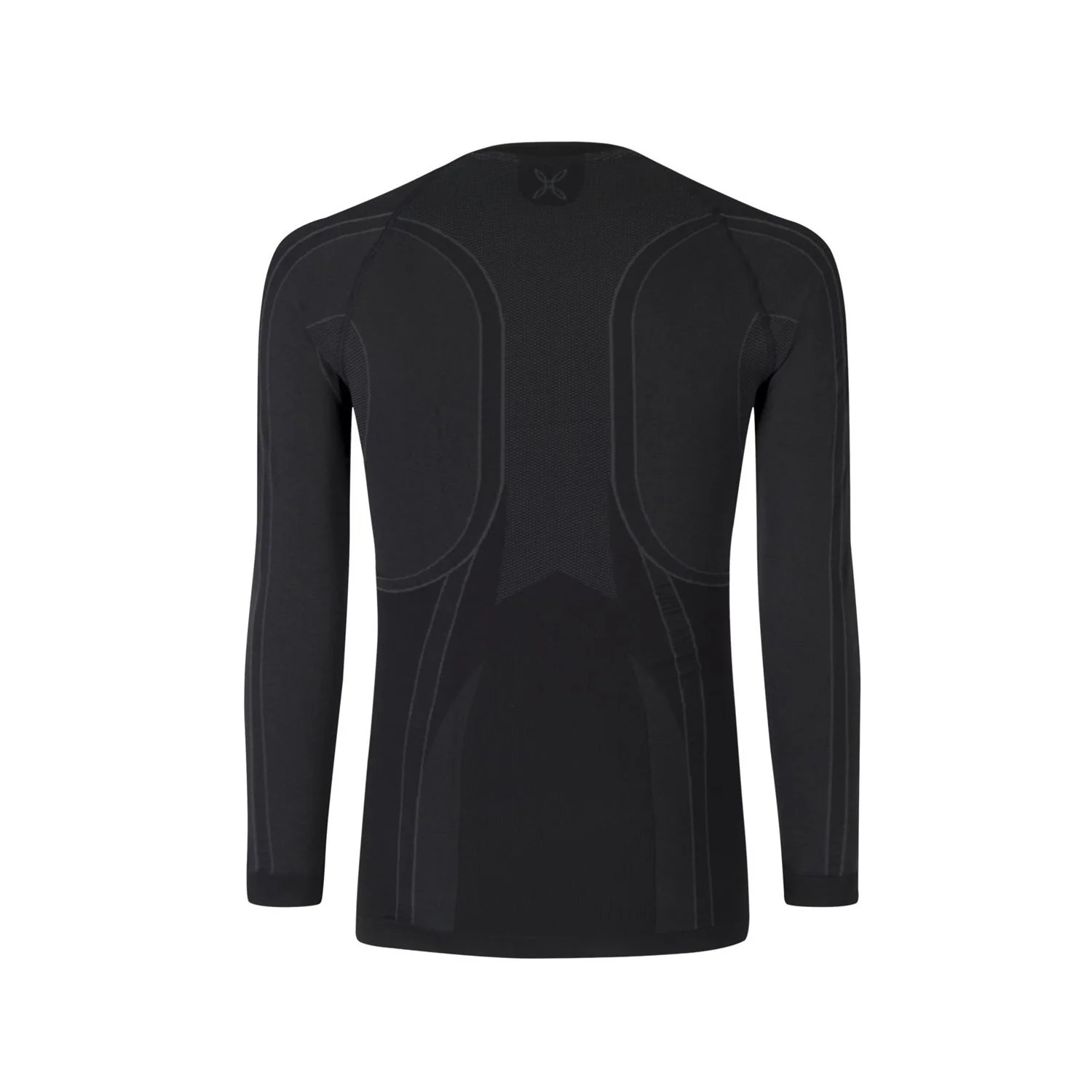 MONTURA SEAMLESS MEDIUM MAGLIA INTIMA UOMO 1° STRATO tERMOREGOLATORE E TRASPIRANTE - PESANTEZZA MEDIA - COLORE: NERO - Image 3