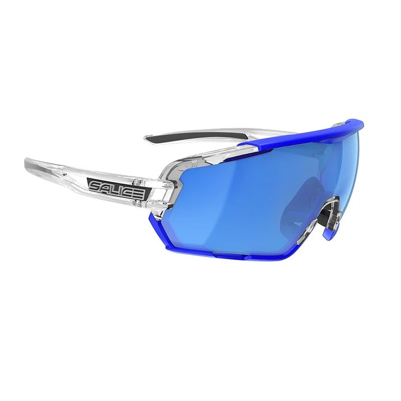 SALICE OCCHIALE DA SOLE 020 RWX CRISTALLO BLU/RW BLU DOPPIA LENTE CAT. 1-3