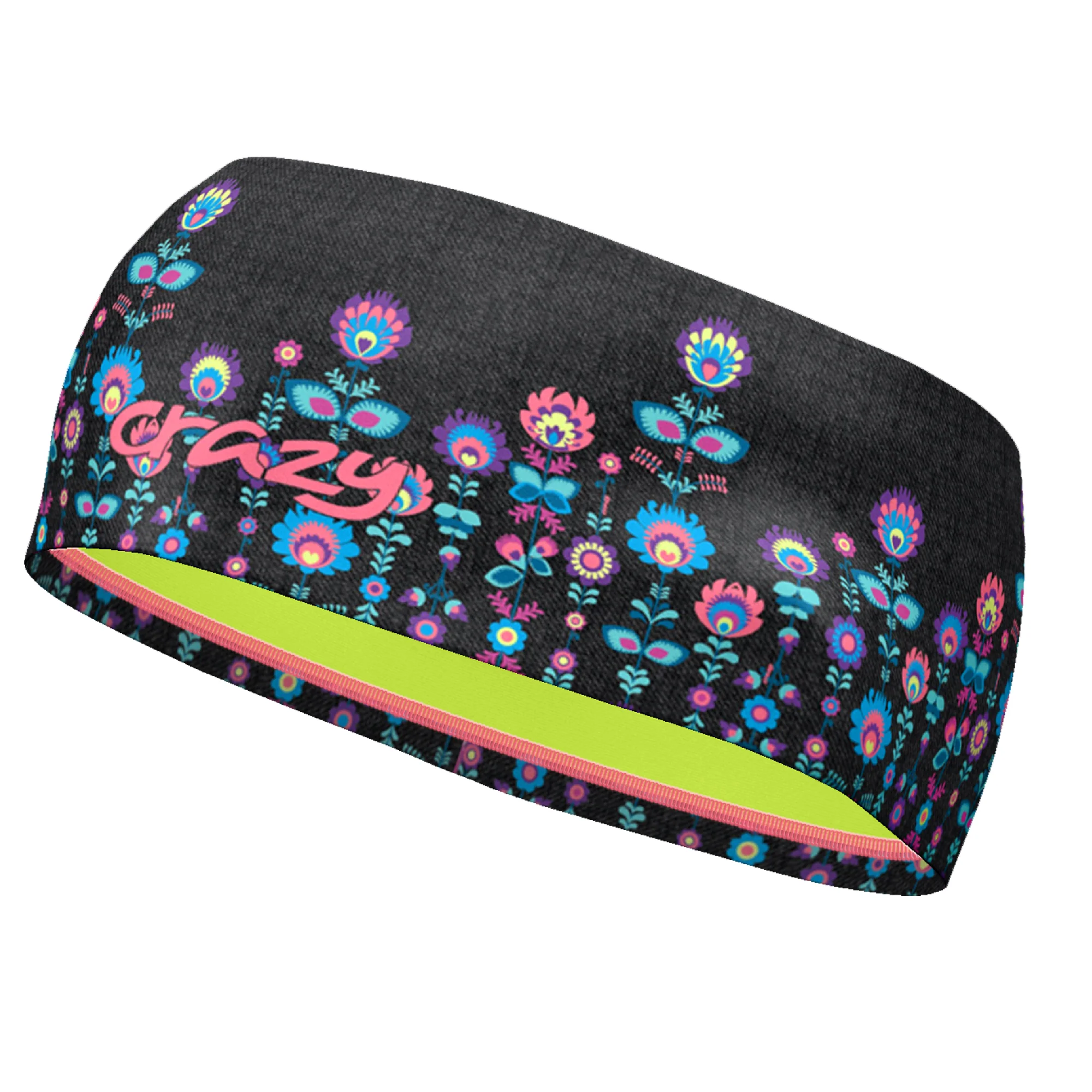 CRAZY BAND CRAZY DOUBLE FASCIA DA TESTA LEGGERA TECNICA E TRASPIRANTE - SS24 - DISPONIBILE IN VARIE FANTASIE - Image 2