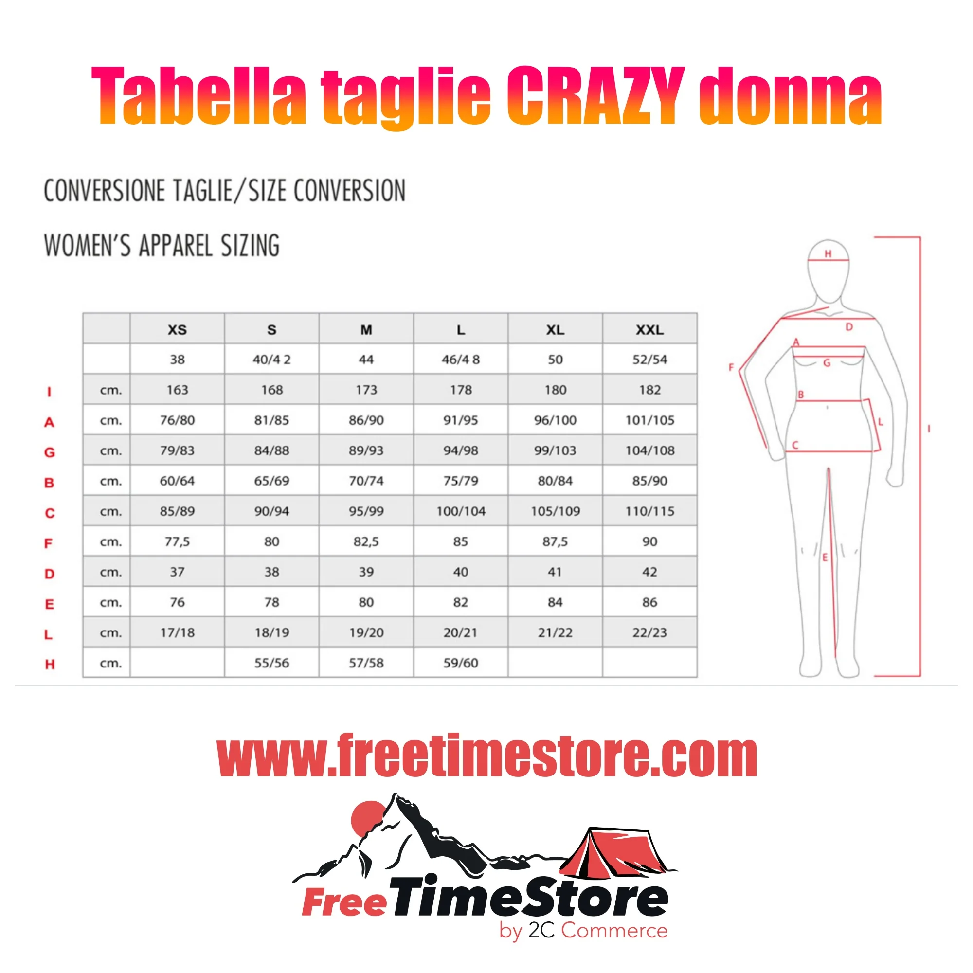 CRAZY BRA LIGHTNING Top sportivo donna Colore Tempest - Image 3