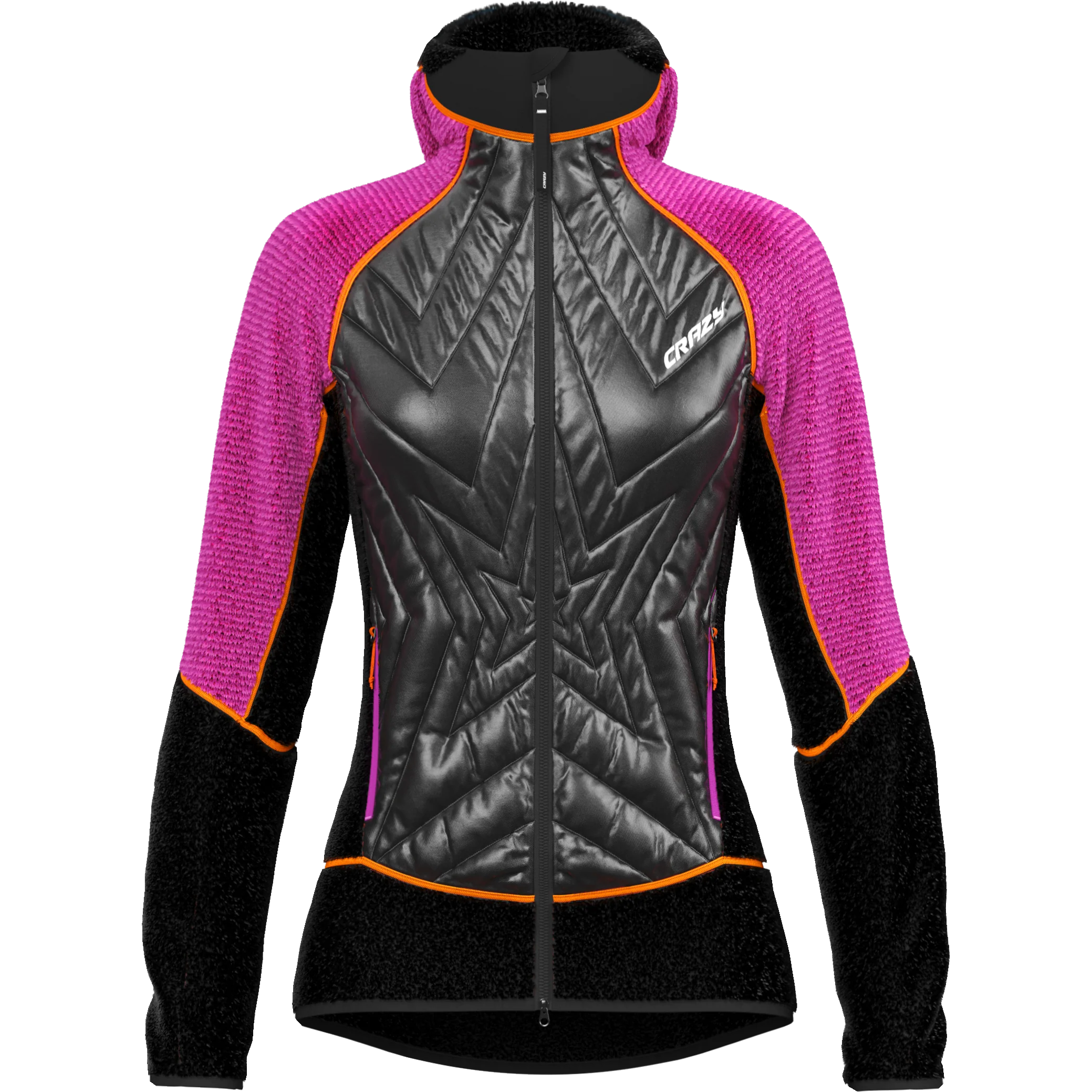 CRAZY JACKET AFTER GIACCA IBRIDA DONNA CON IMBOTTITURA FRONTALE CALDA - NUOVI ARRIVI WINTER 24/25