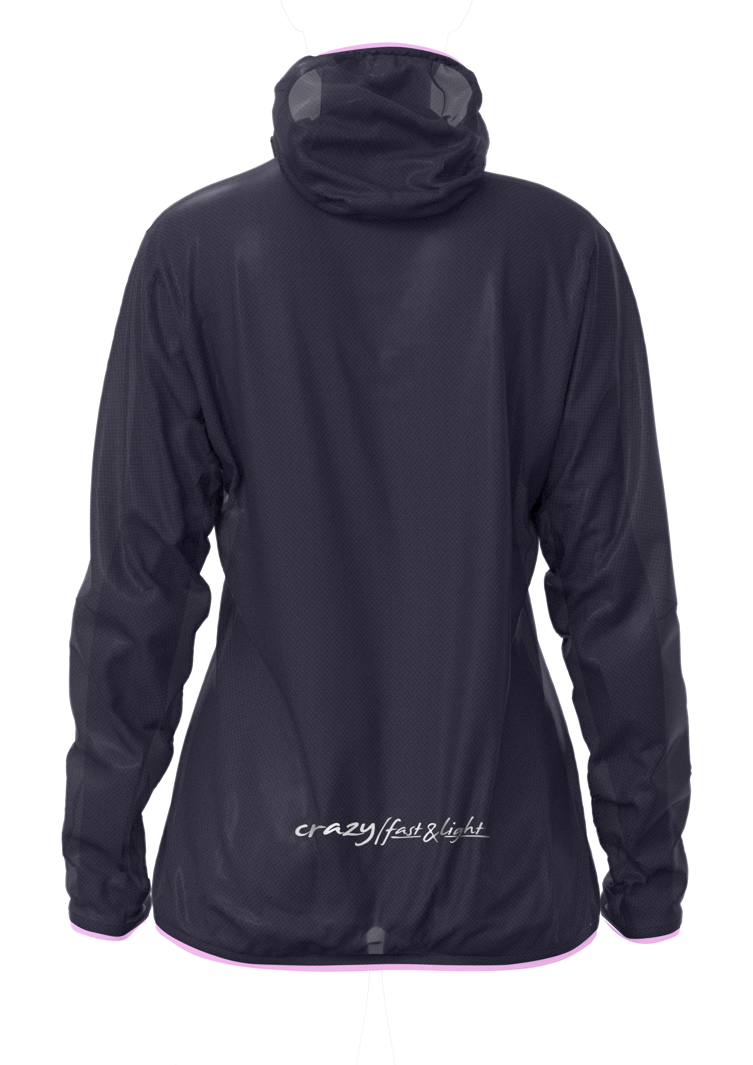 CRAZY JACKET FLY WOMAN GIACCA ANTIVENTO DA DONNA PIÚ LEGGERA AL MONDO 45GR RUNNING TRAIL RUNNING - Image 2