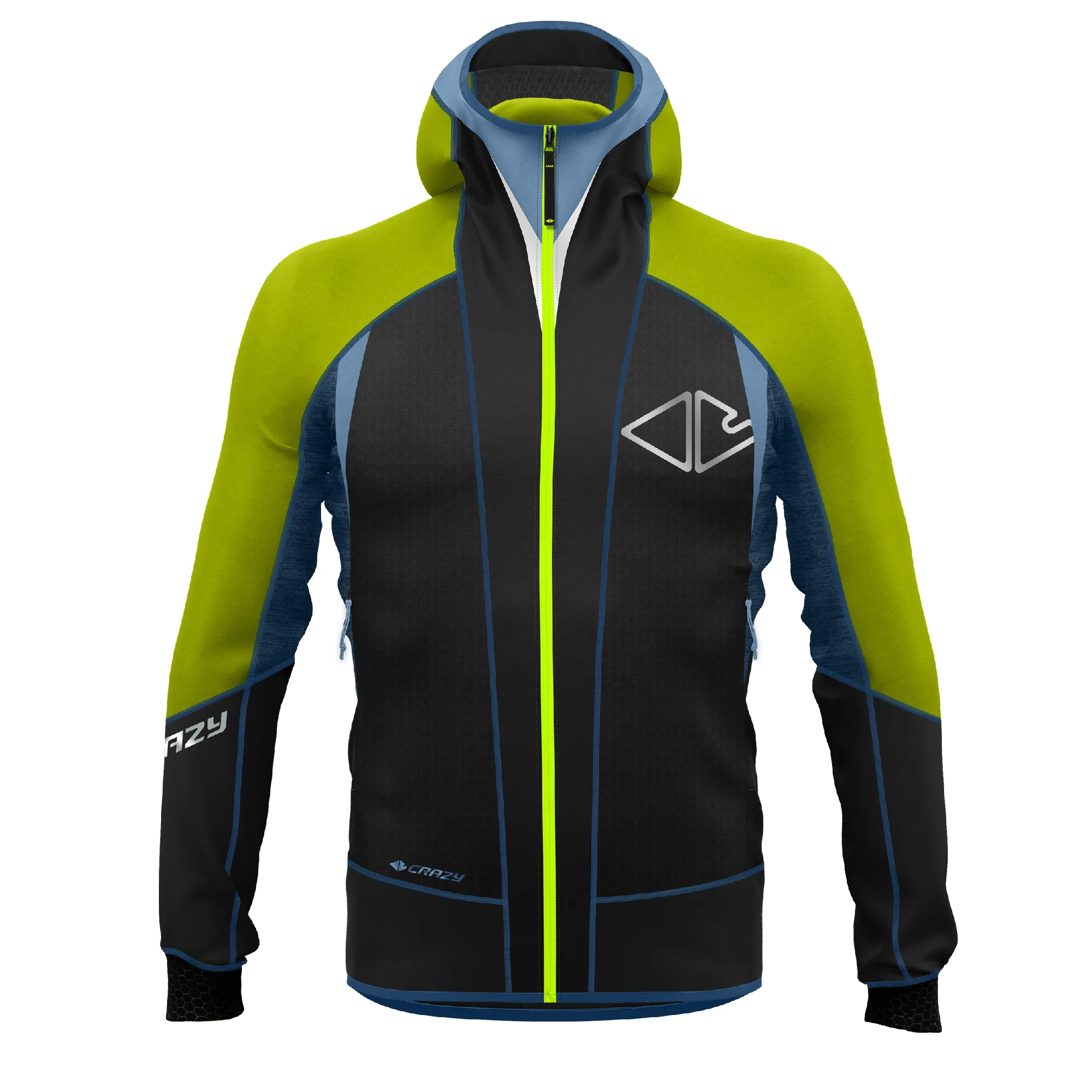 CRAZY JKT AVENGER LIGHT GIACCA SOFTSHELL ANTIVENTO TRASPIRANTE IDEALE PER TREKKING E ALPINISMO - SS24 - FANTASIA LIKEN