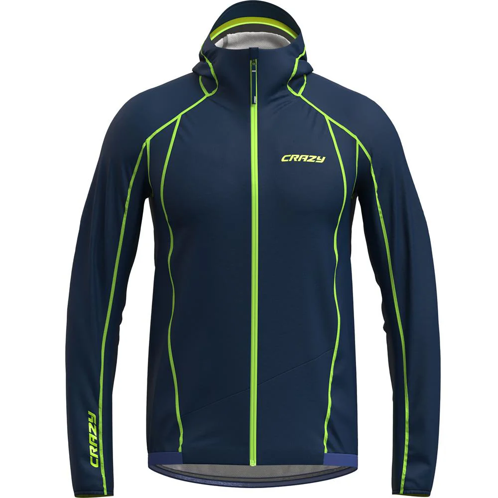 CRAZY JKT SHARK UOMO GUSCIO IMPERMEABILE 20.000mm DA TRAIL RUNNING ULTRALEGGERO - PROMO -20%! - SS25