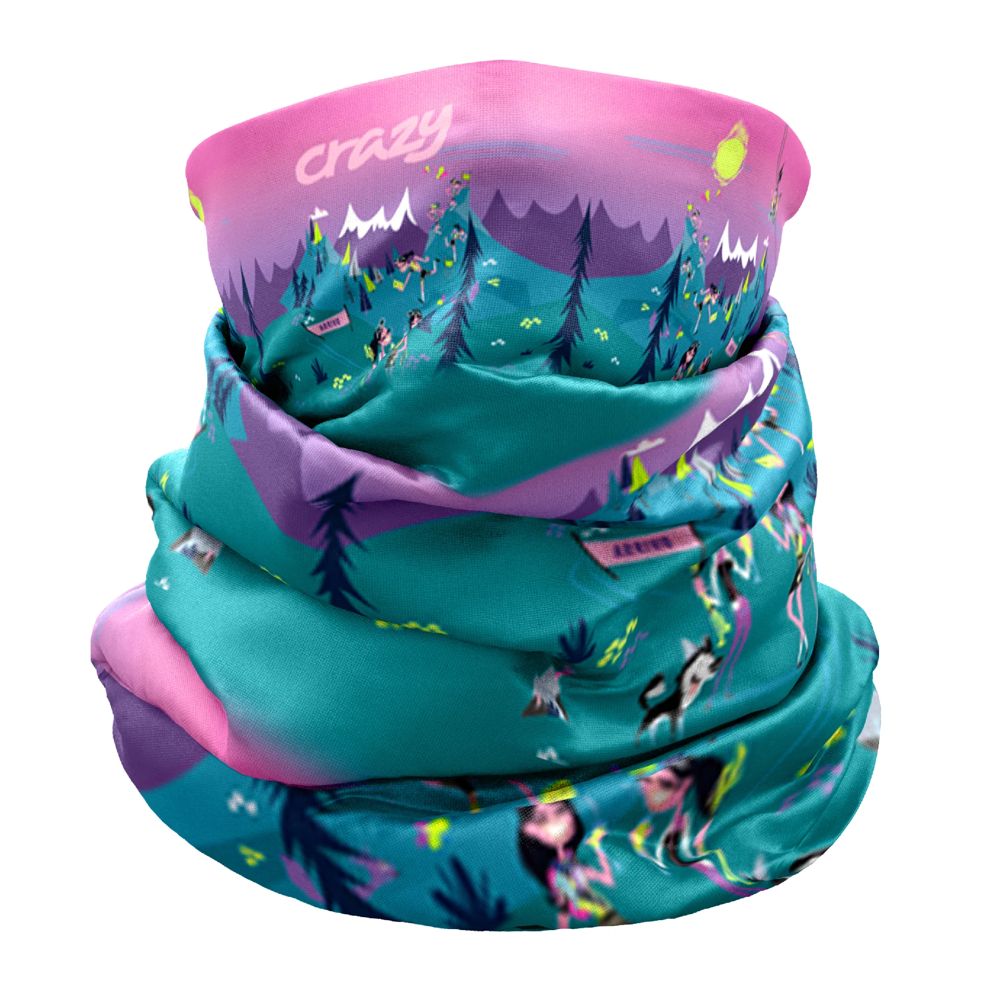 CRAZY NECK GUARD SCALDACOLLO MULTIFUNZIONE LEGGERO TECNICO E TRASPIRANTE - NUOVI ARRIVI SS24 - DISPONIBILE IN VARIE FANTASIE! - Image 4