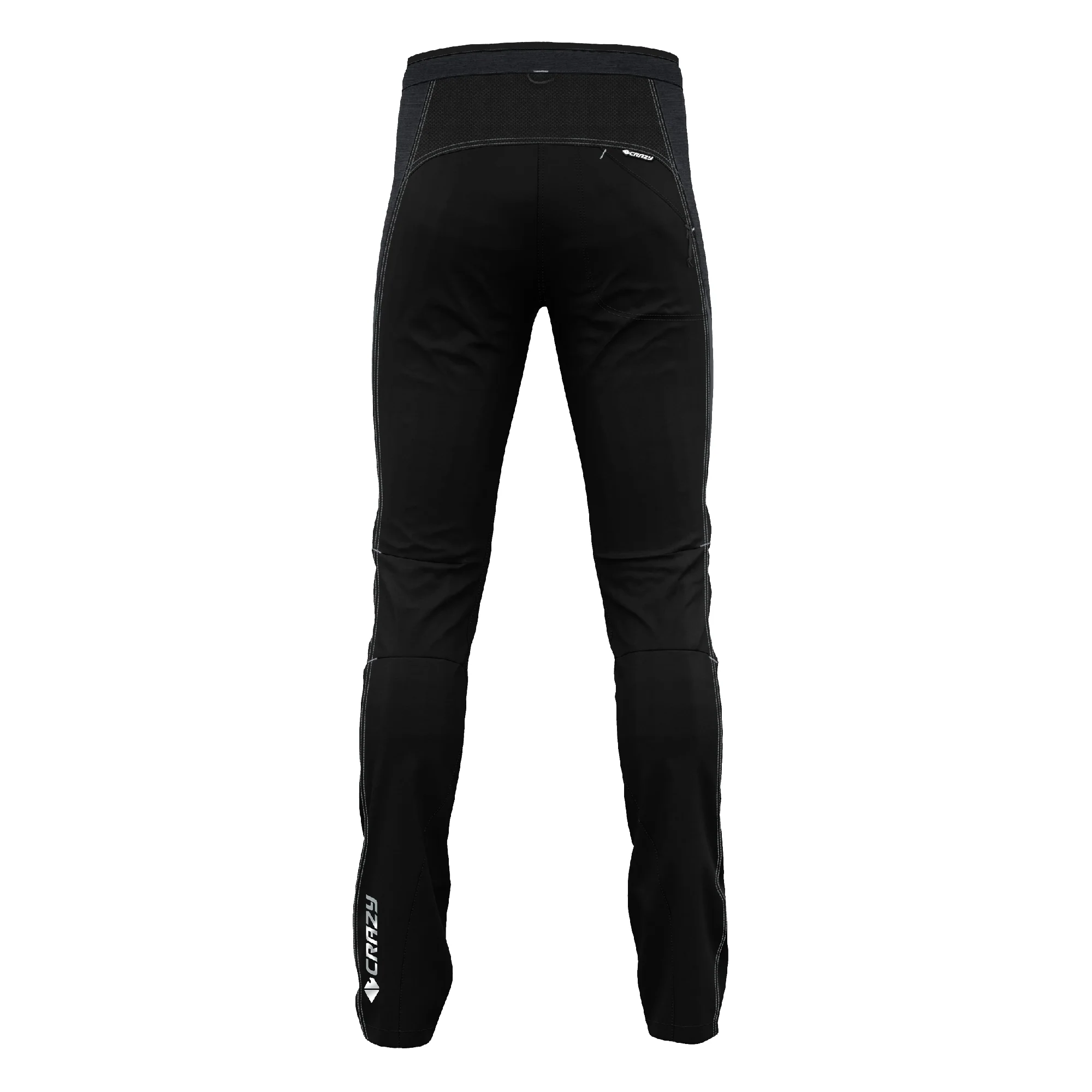 CRAZY PANT VIPER LIGHT MAN PANTALONE TECNICO E TRASPIRANTE - SS24 - FANTASIA BLACK - Image 2