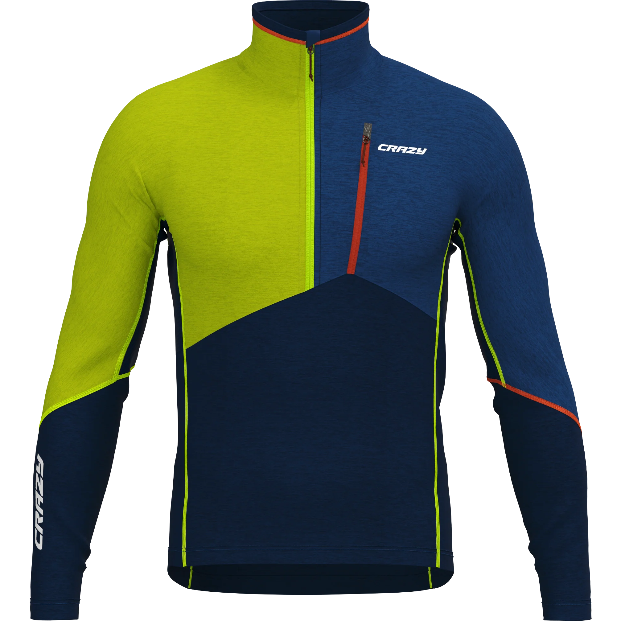 CRAZY PULL FLAME SECONDO STRATO TECNICO UOMO MEZZA ZIP - NUOVI ARRIVI WINTER 24/25