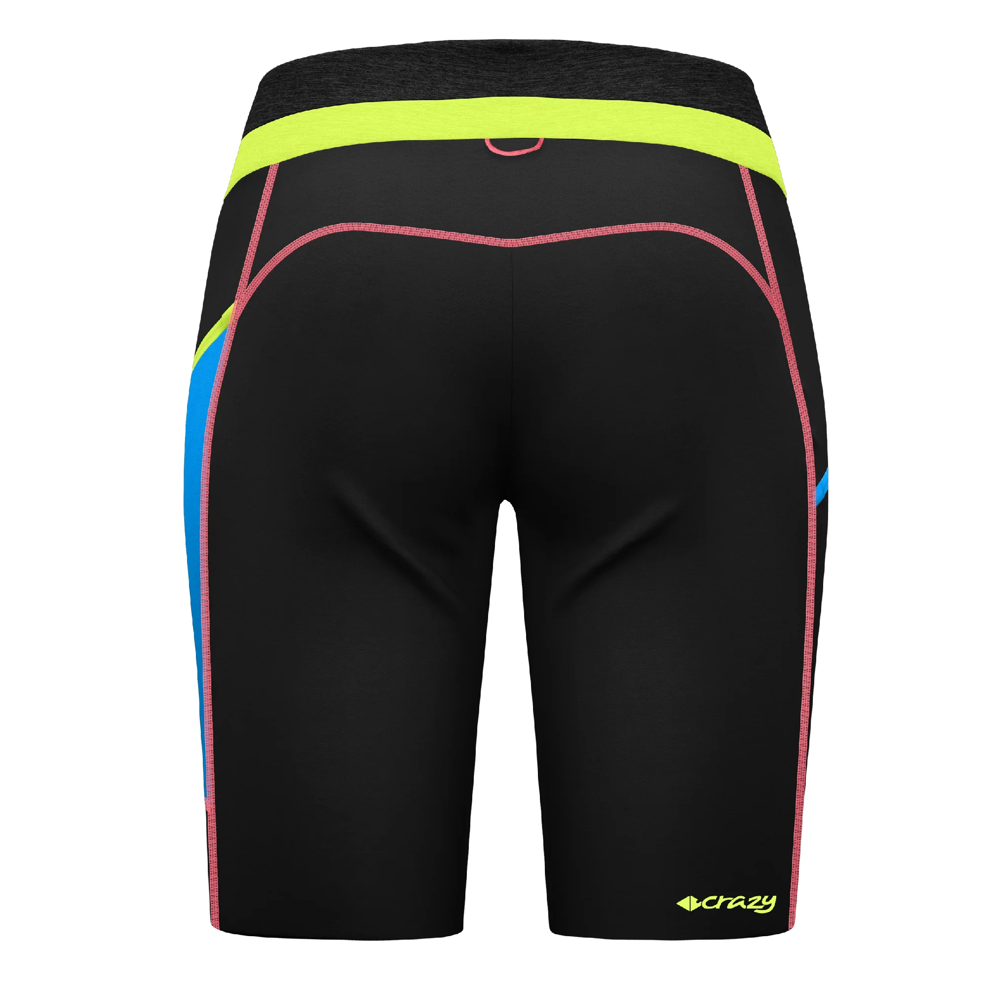 CRAZY SHORT IONIC DONNA PANTALONE CORTO RESISTENTE E TRASPIRANTE IDEALE PER TREKKING  - NUOVI ARRIVI SS24 - FANTASIA CHEWING GUM - Image 2