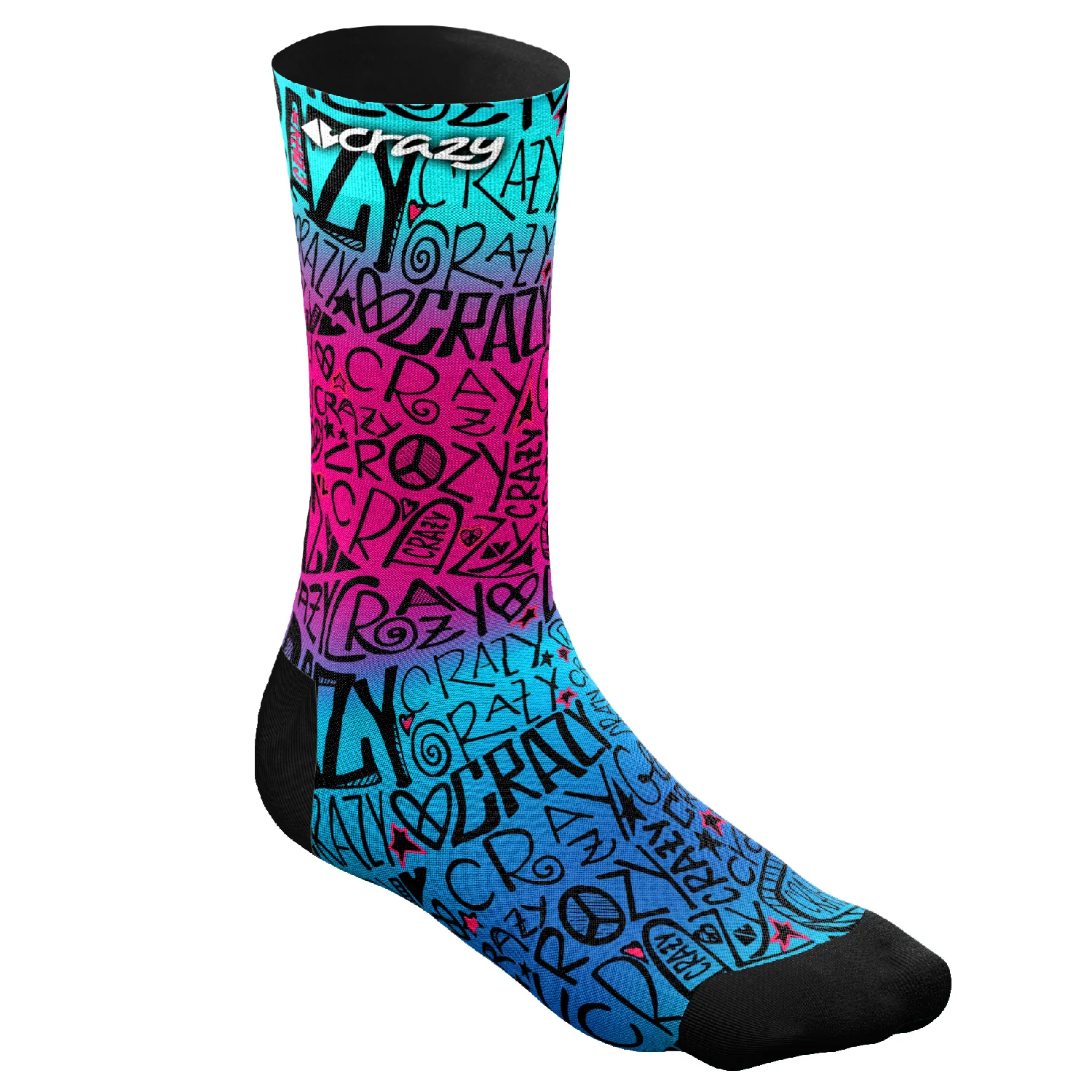 CRAZY SOCKS Moderna calza in microfibra elasticizzata leggera - COLORI ASSORTITI - Image 5