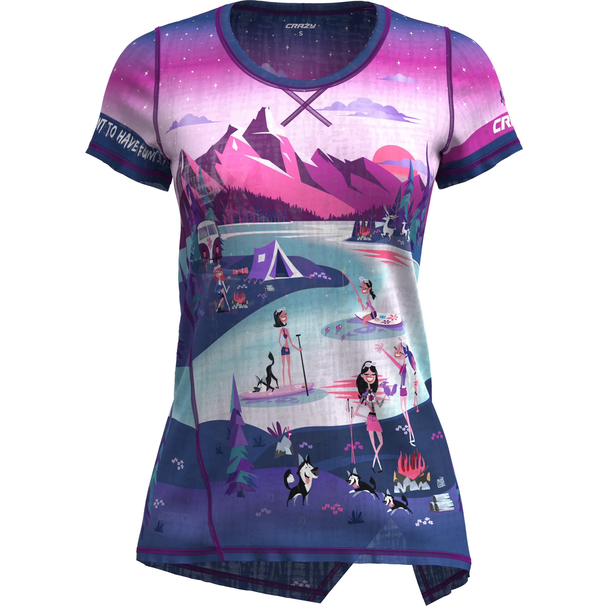 CRAZY T-SHIRT ALOHA DONNA SS26
