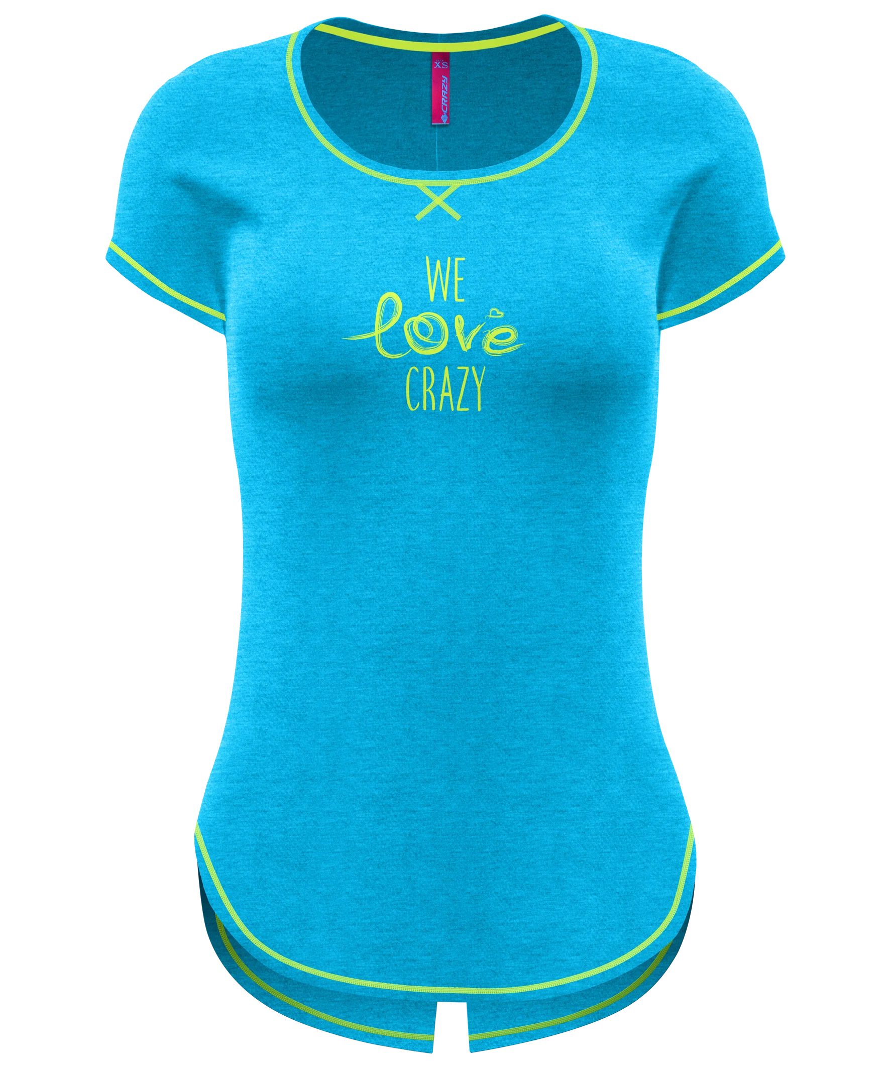 CRAZY T-SHIRT TECNICA INSTINCT DONNA TRASPIRANTE LEGGERA