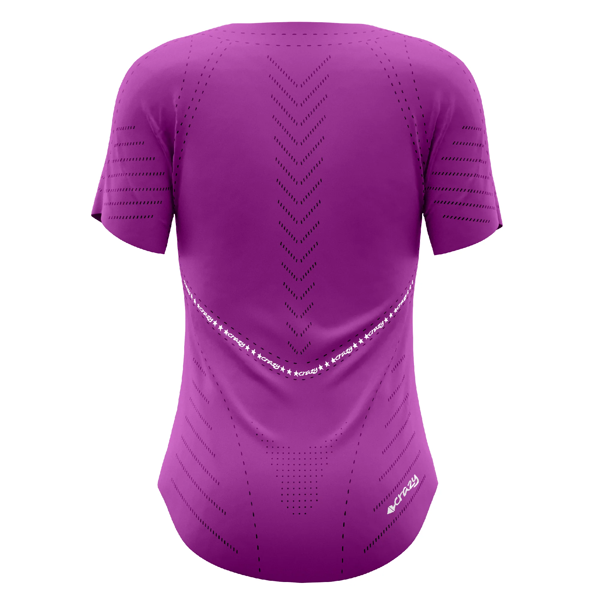 CRAZY T-SHIRT LASER DONNA T-SHIRT TECNICA DAL TAGLIO LASER SENZA CUCITURE - SS24 - FANTASIA POP - Image 2