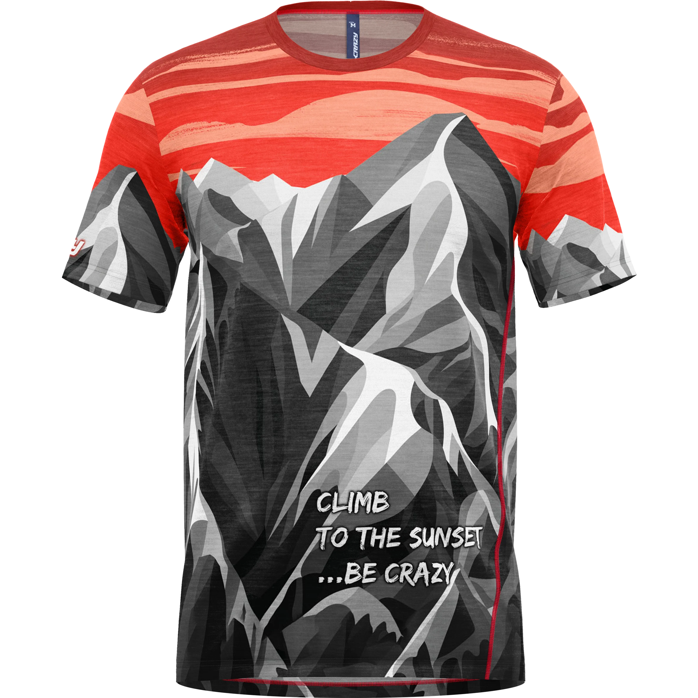 CRAZY T-SHIRT LEGEND MAGLIETTA UOMO LIFESTYLE E ARRAMPICATA - DISPONIBILE IN TRE FANTASIE