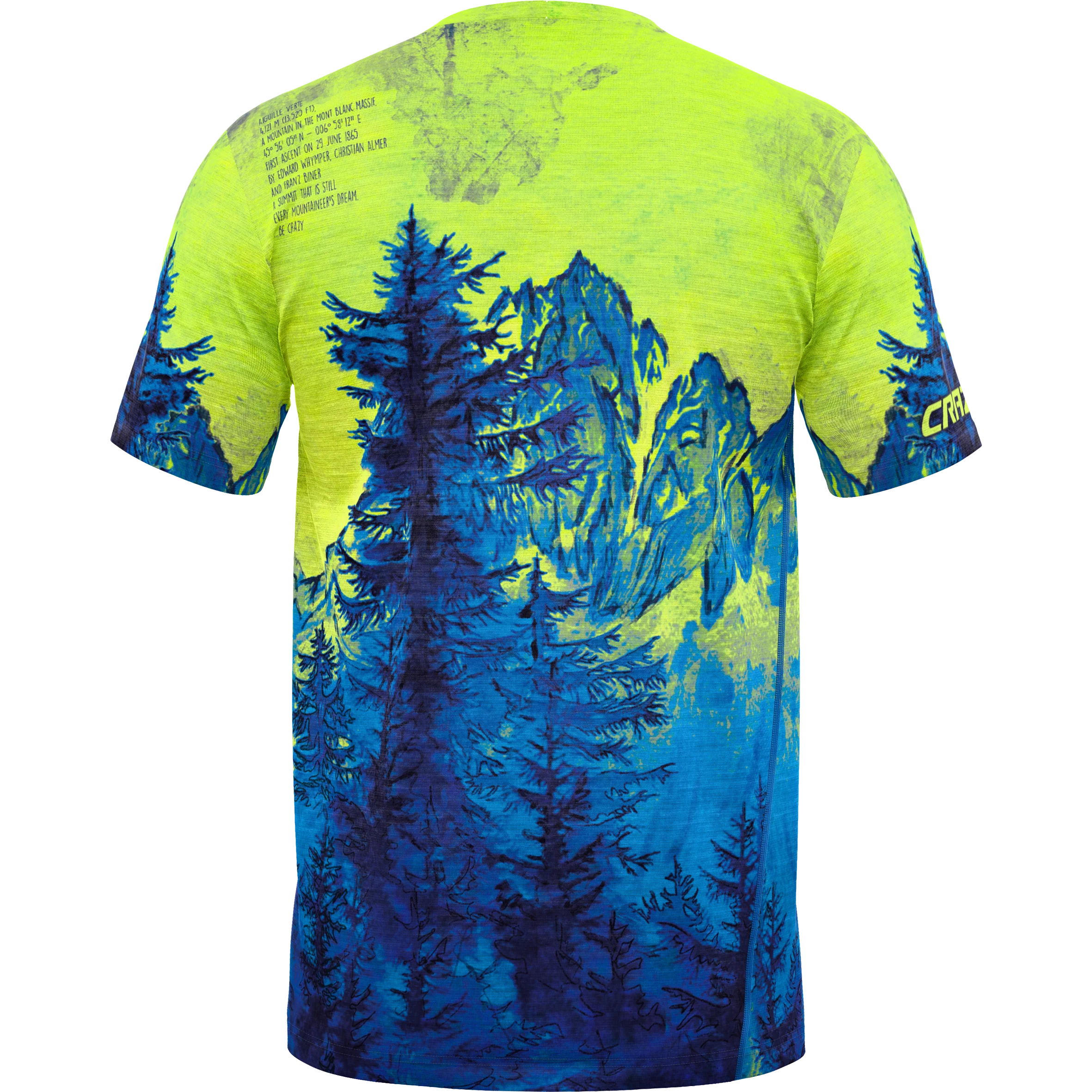 CRAZY T-SHIRT LEGEND MAGLIETTA UOMO LIFESTYLE E ARRAMPICATA - DISPONIBILE IN TRE FANTASIE - Image 7