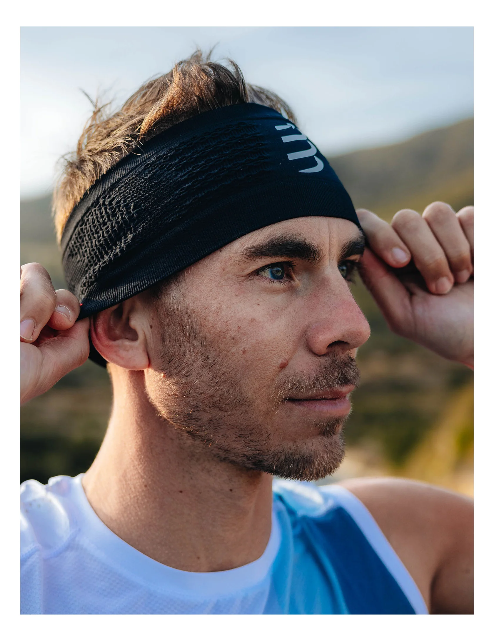 COMPRESSPORT HEADBAND ON/OFF FASCIA RUNNING TRASPIRANTE UNISEX - DISPONIBILE IN 2 COLORI - Image 5