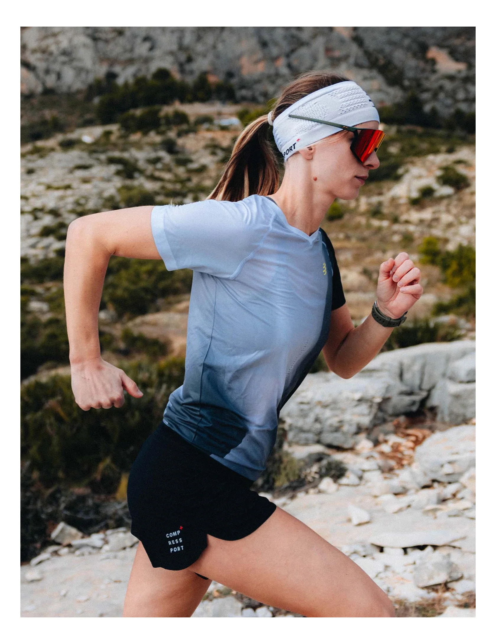 COMPRESSPORT HEADBAND ON/OFF FASCIA RUNNING TRASPIRANTE UNISEX - DISPONIBILE IN 2 COLORI - Image 7