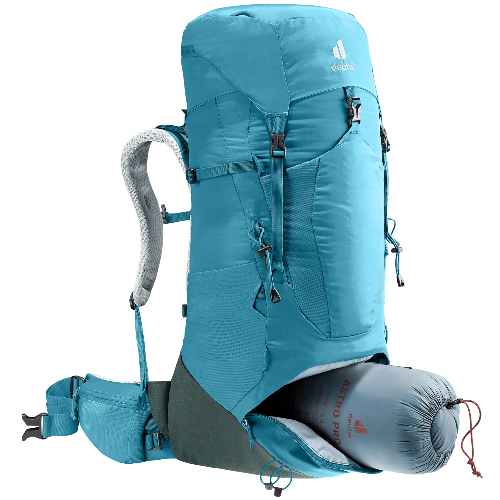 DEUTER AIRCONTACT LITE 35+10 SL ZAINO DA TREKKING E LUNGHI CAMMINI CON SCHIENALE CORTO - Image 6