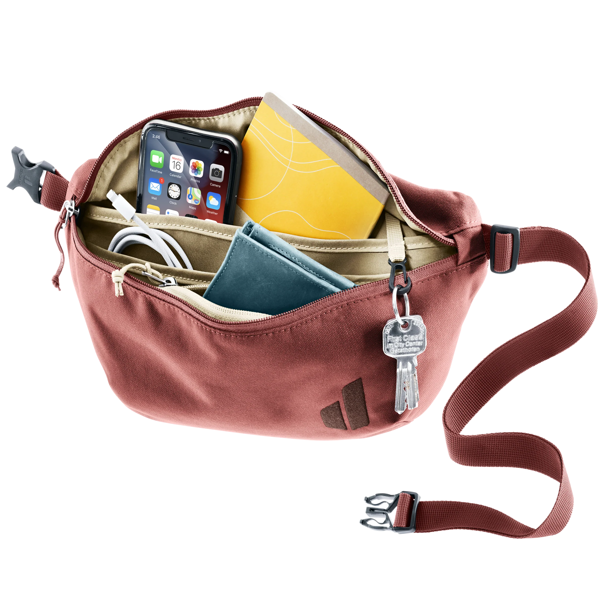 DEUTER AVENGO ORGANIZER BORSA A TRACOLLA DA 2.5 LITRI - DISPONIBILE IN 2 COLORI - Image 3