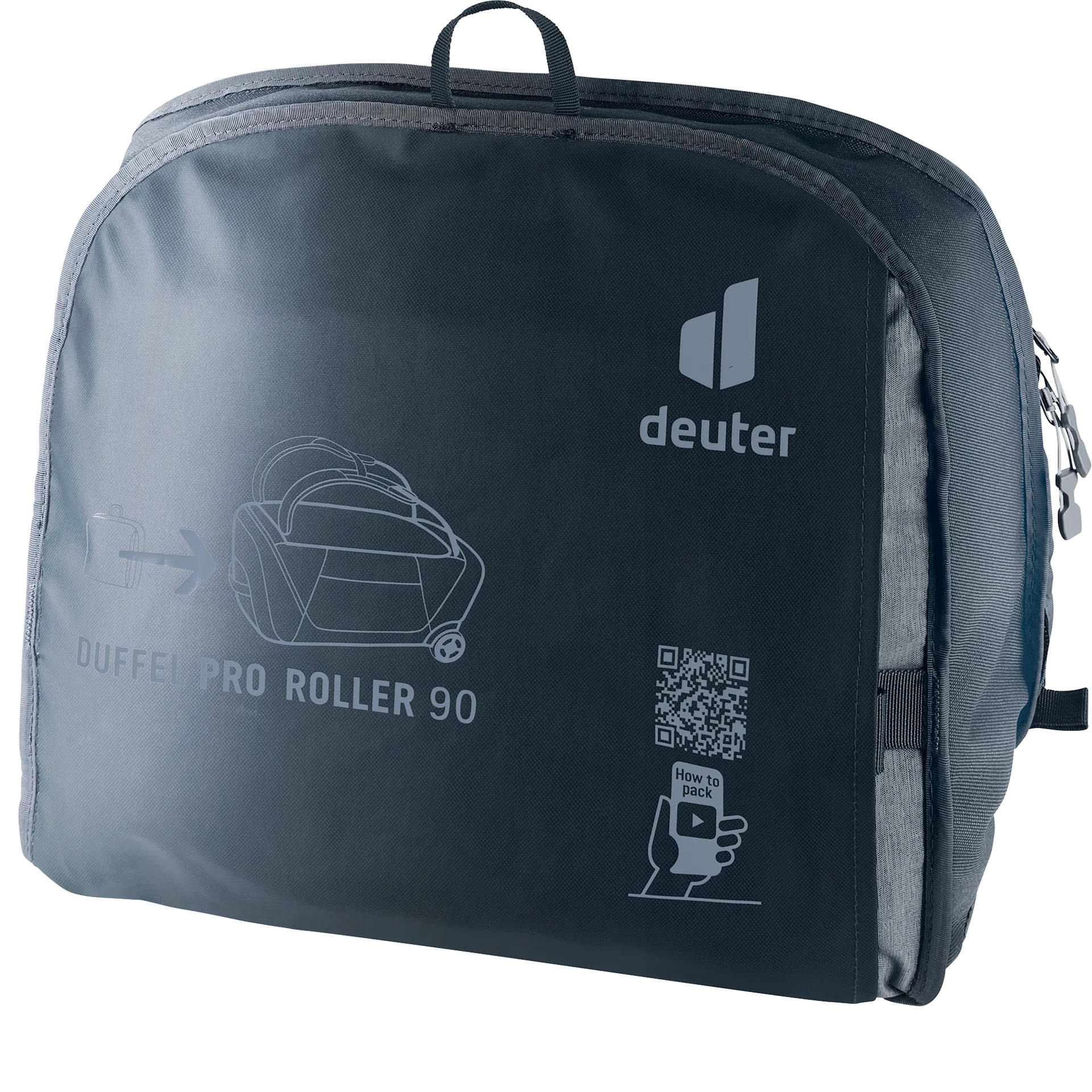 DEUTER DUFFEL PRO ROLLER 90 BORSONE DA VIAGGIO ULTRACOMPATTO - DISPONIBILE IN 2 COLORI - Image 4
