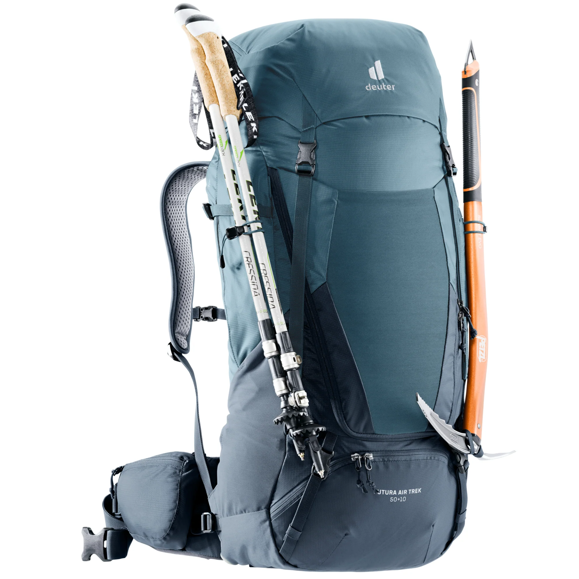 DEUTER FUTURA AIR TREK 50+10 ZAINO DA TREKKING E LUNGHI CAMMINI - Image 11