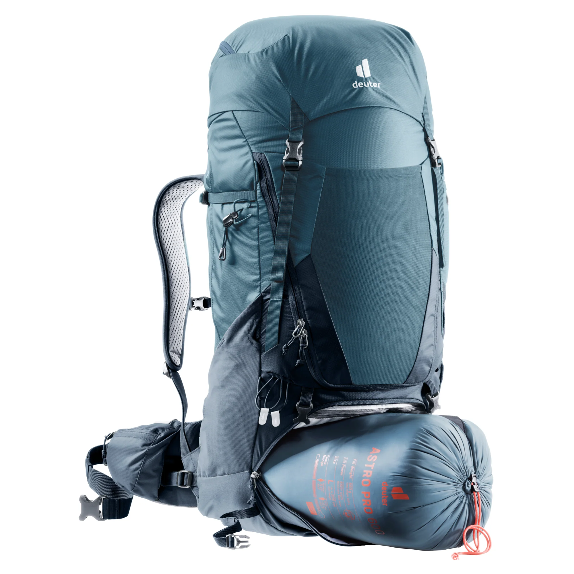 DEUTER FUTURA AIR TREK 50+10 ZAINO DA TREKKING E LUNGHI CAMMINI - Image 6