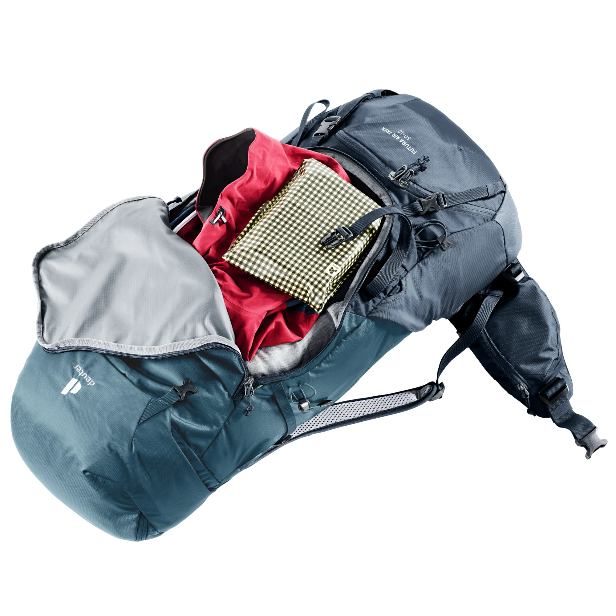 DEUTER FUTURA AIR TREK 50+10 ZAINO DA TREKKING E LUNGHI CAMMINI - Image 8
