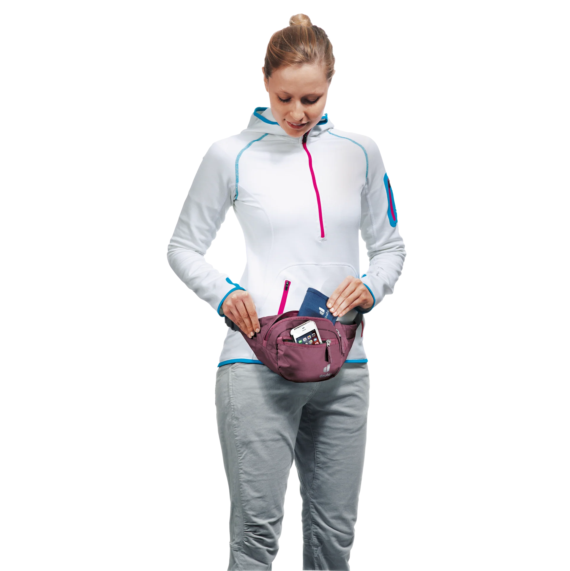 DEUTER BELT I MARSUPIO 1,5 LITRI SPAZIOSO E LEGGERO - DISPONIBILI IN 3 COLORI - Image 6
