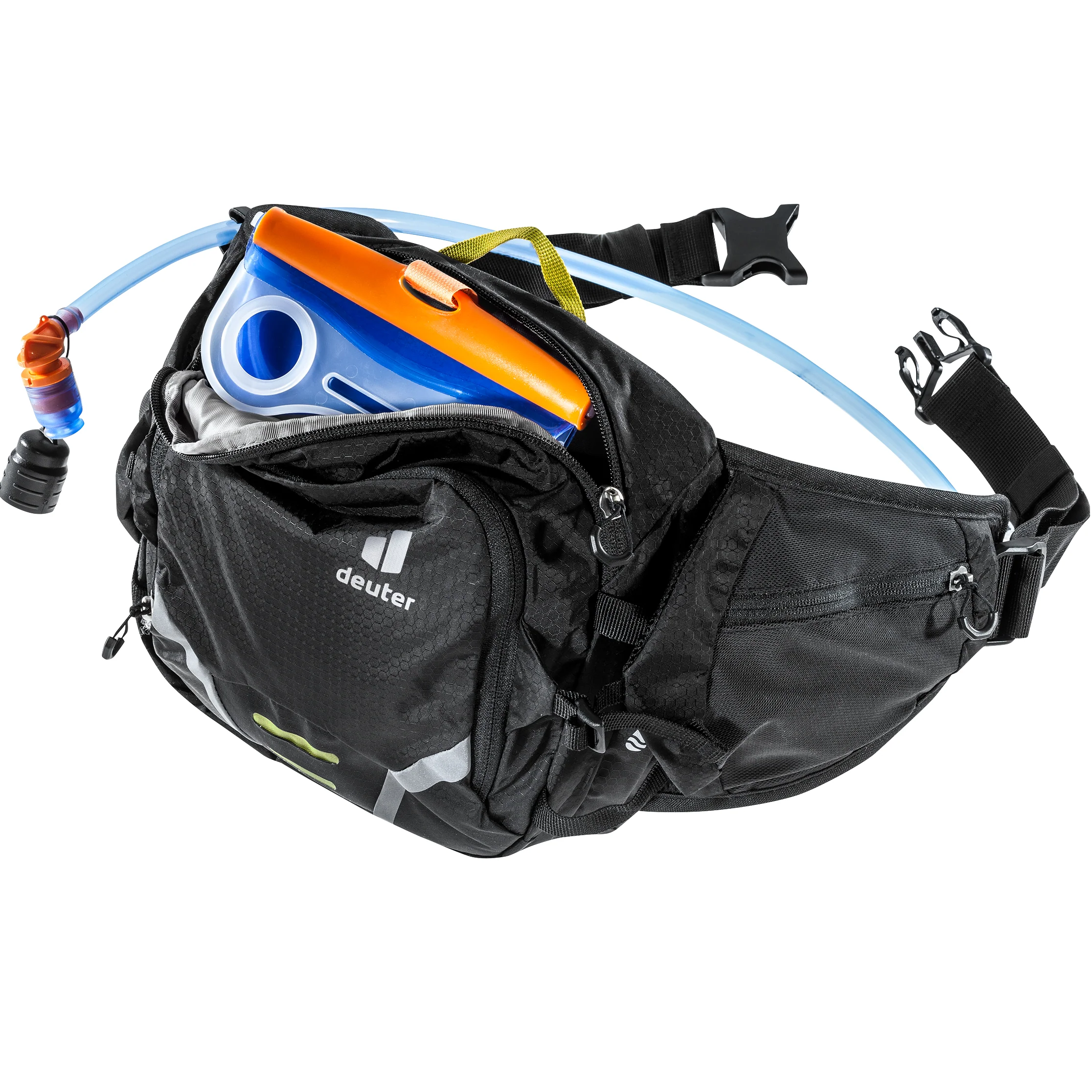 DEUTER MARSUPIO CON SISTEMA DI IDRATAZIONE COMODO E LEGGERO PULSE 3 ( BLACK ) - Image 3