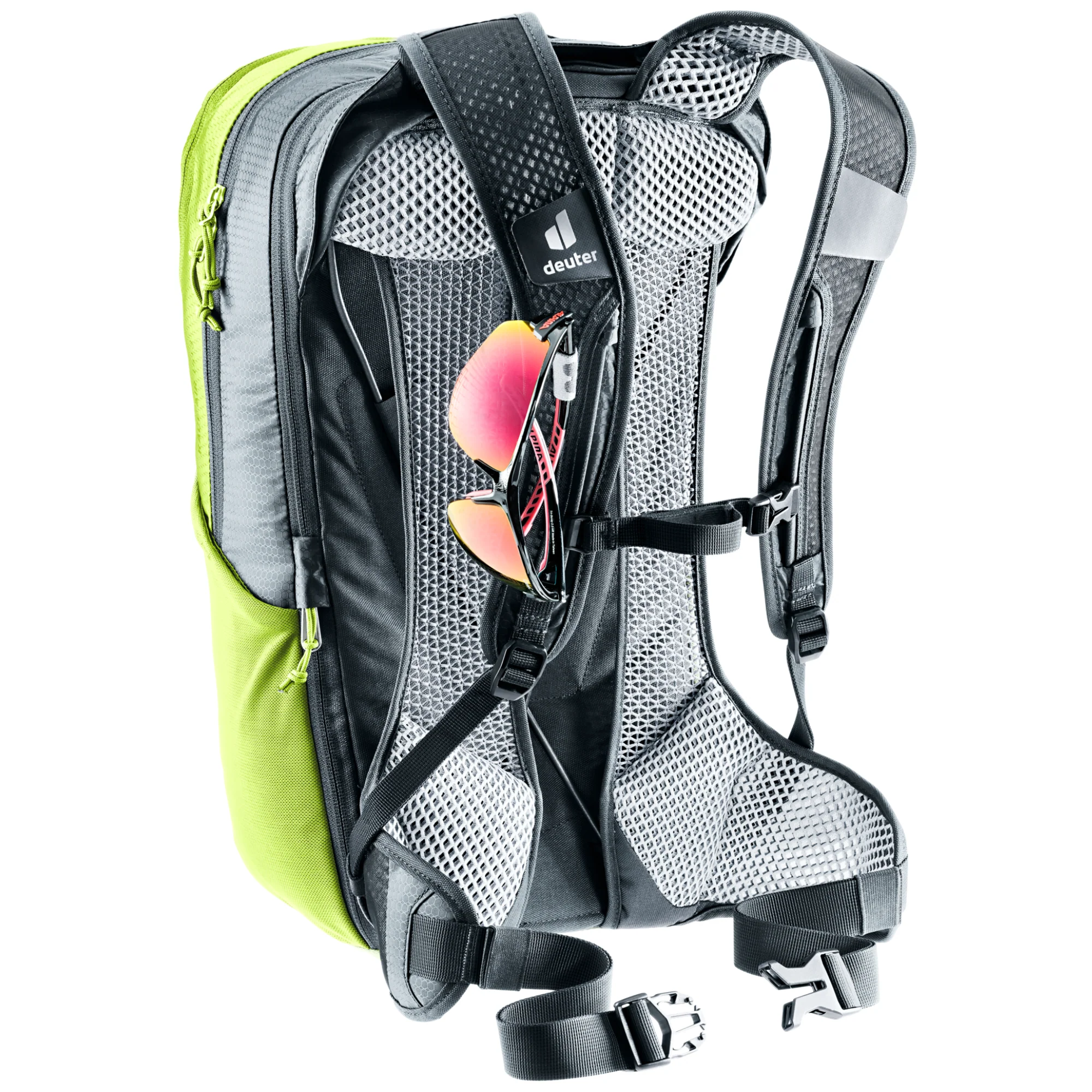 DEUTER RACE AIR 14+3 ZAINO DA BICI ULTRA LEGGERO CON PORTACASCO - Image 4