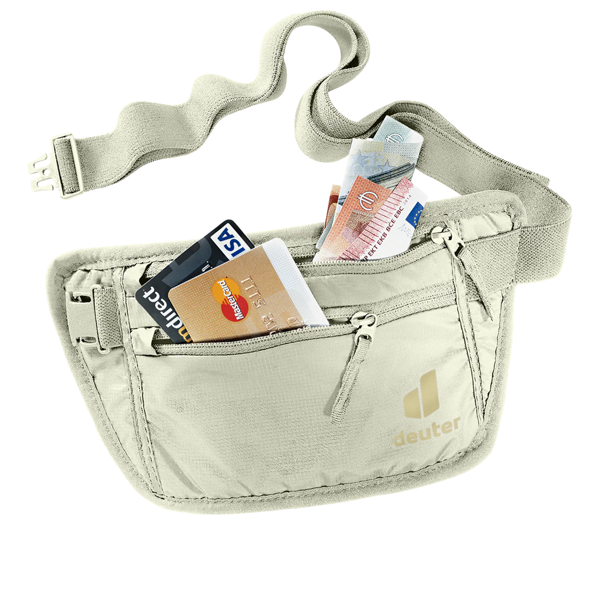 DEUTER SECURITY MONEY BELT I PRATICO MARSUPIO PORTAFOGLIO - DISPONIBILE IN 2 COLORI - Image 3