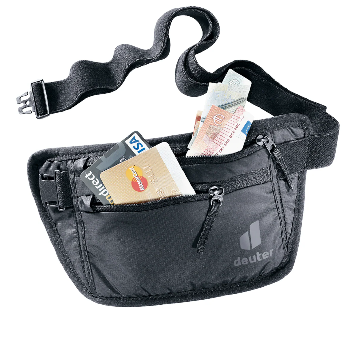 DEUTER SECURITY MONEY BELT I PRATICO MARSUPIO PORTAFOGLIO - DISPONIBILE IN 2 COLORI - Image 4