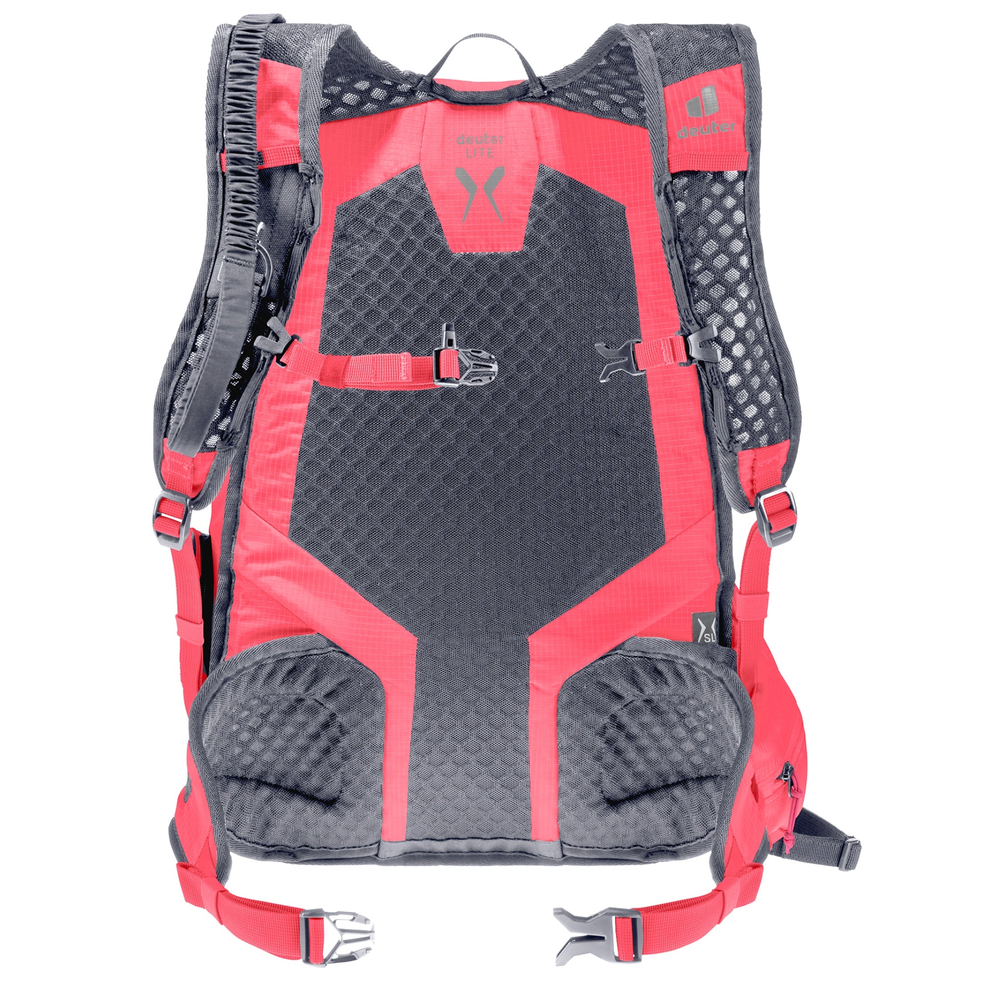 DEUTER UPDAYS 24S ZAINO DA SCIALPINISMO ULTRALEGGERO SCHIENALE COMPATTO Colore Ruby-hibiscus - Image 2