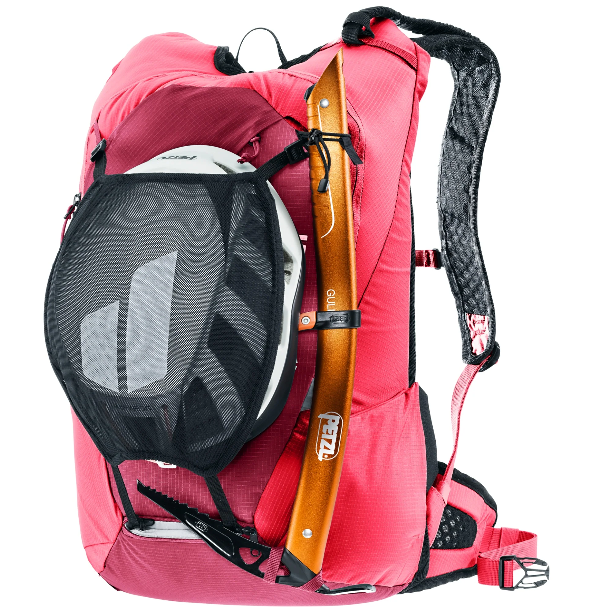 DEUTER UPDAYS 24S ZAINO DA SCIALPINISMO ULTRALEGGERO SCHIENALE COMPATTO Colore Ruby-hibiscus - Image 5