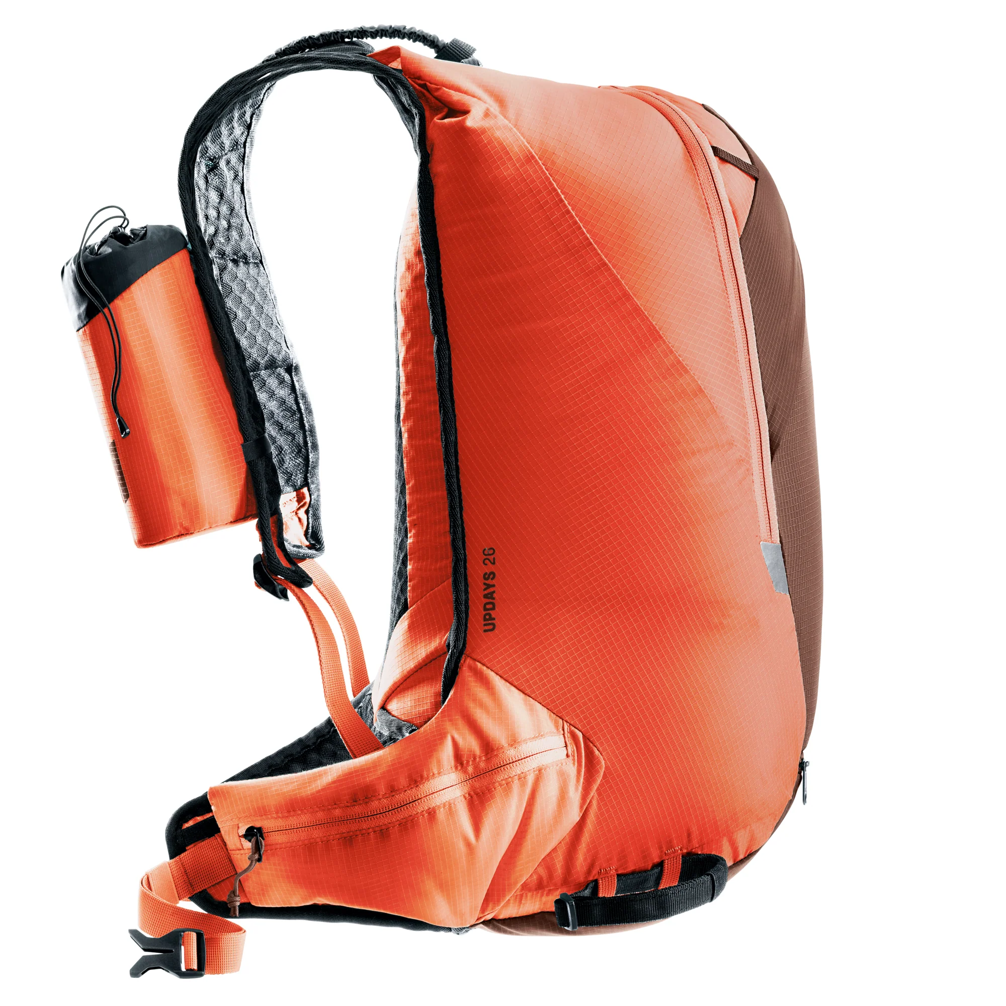 DEUTER UPDAYS 26 ZAINO DA SCIALPINISMO ULTRALEGGERO Colore Umbra-Papaya - Image 2