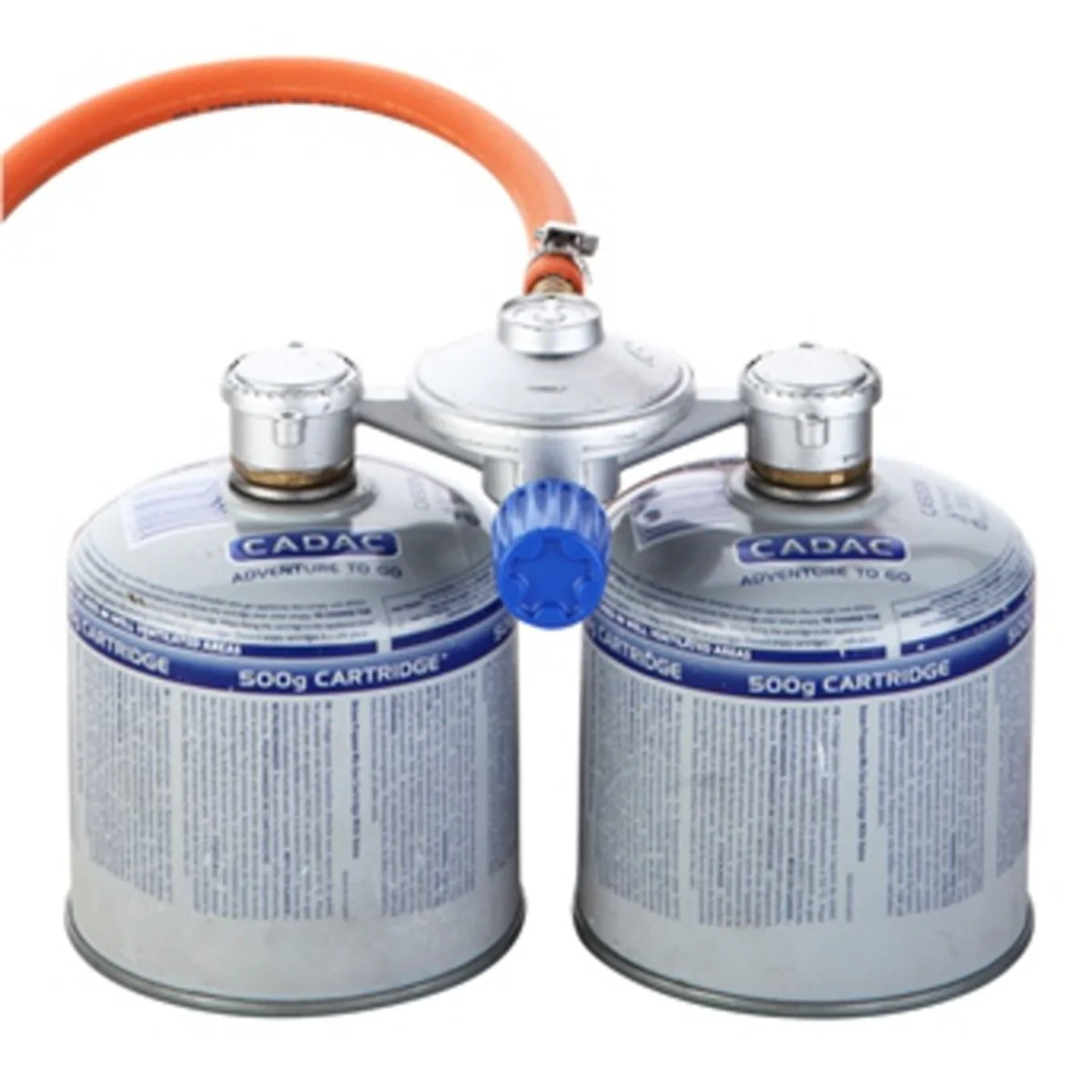 Dometic Cadac Dual Power Pak 30 Regolatore gas da 30mbar a doppia cartuccia per fornelli e barbecue - Image 3