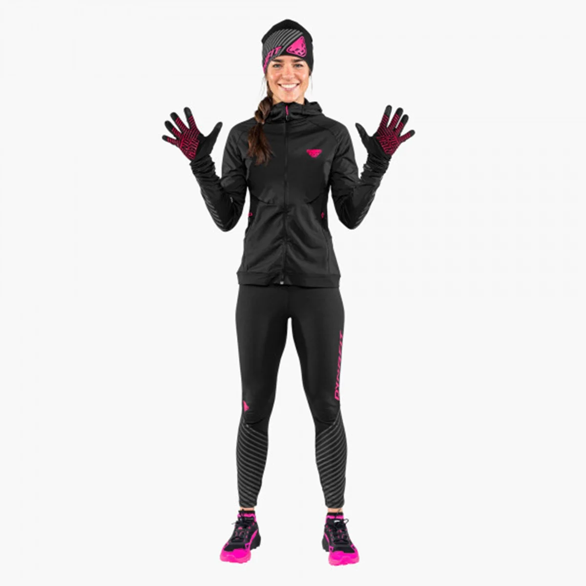 DYNAFIT ALPINE REFLECTIVE BEANIE LEGGERO BERRETTO FUNZIONALE CON STAMPA RIFLETTENTE - Image 2