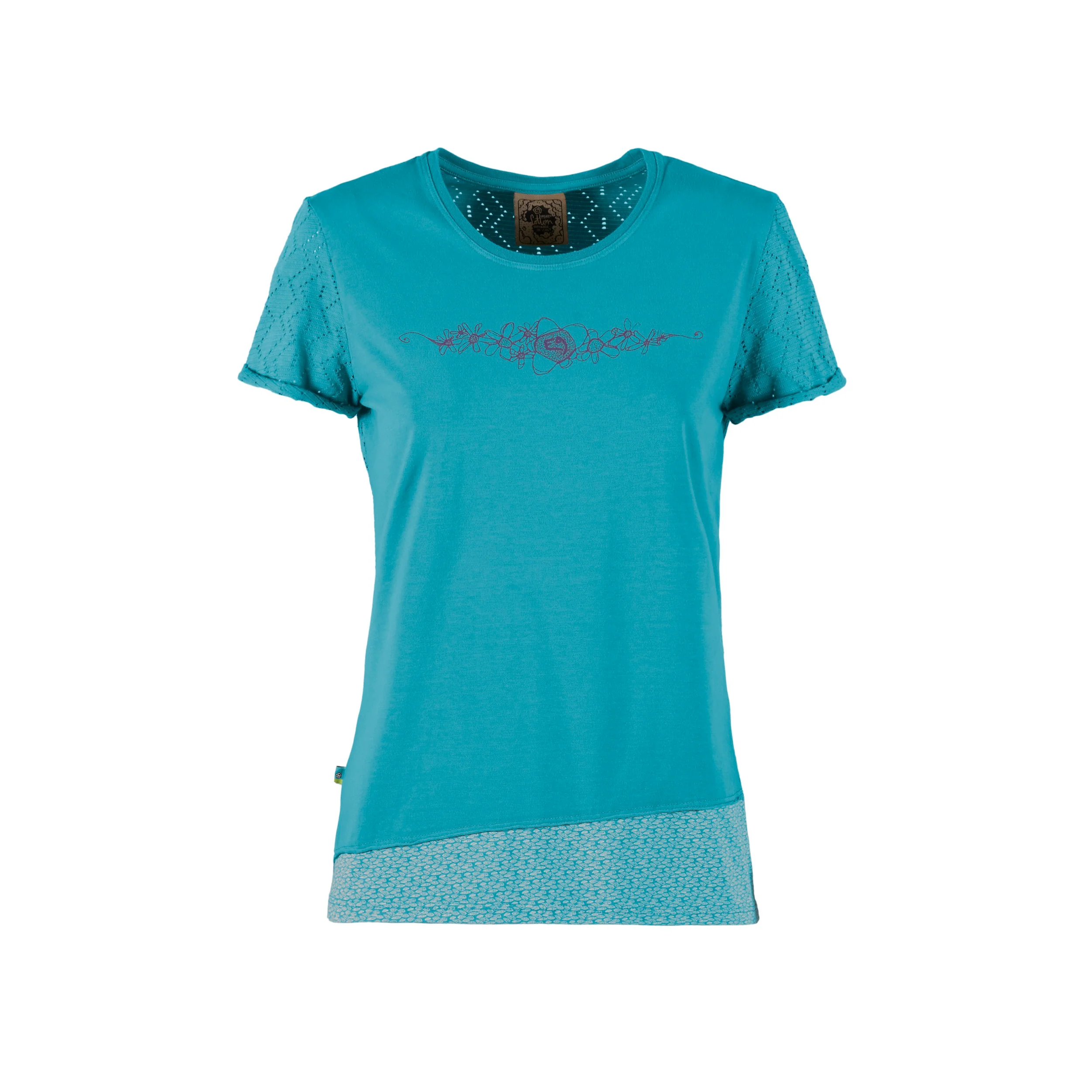 E9 BONNY T-SHIRT DONNA IN COTONE ORGANICO DISPONIBILE IN 2 COLORI