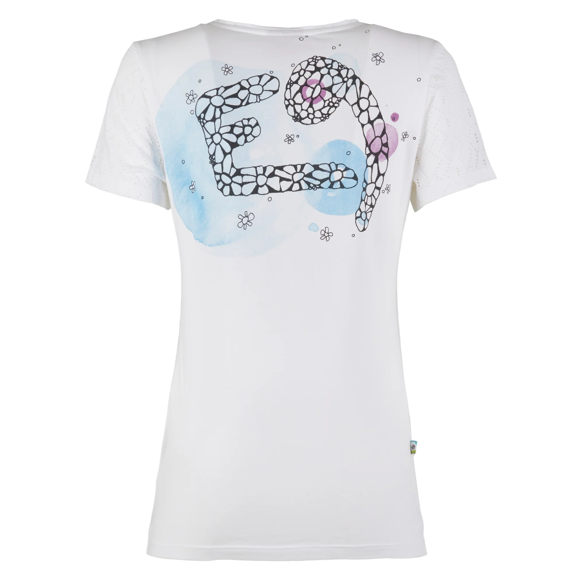 E9 LIGHT BALL T-SHIRT DONNA IN COTONE ORGANICO - Image 2